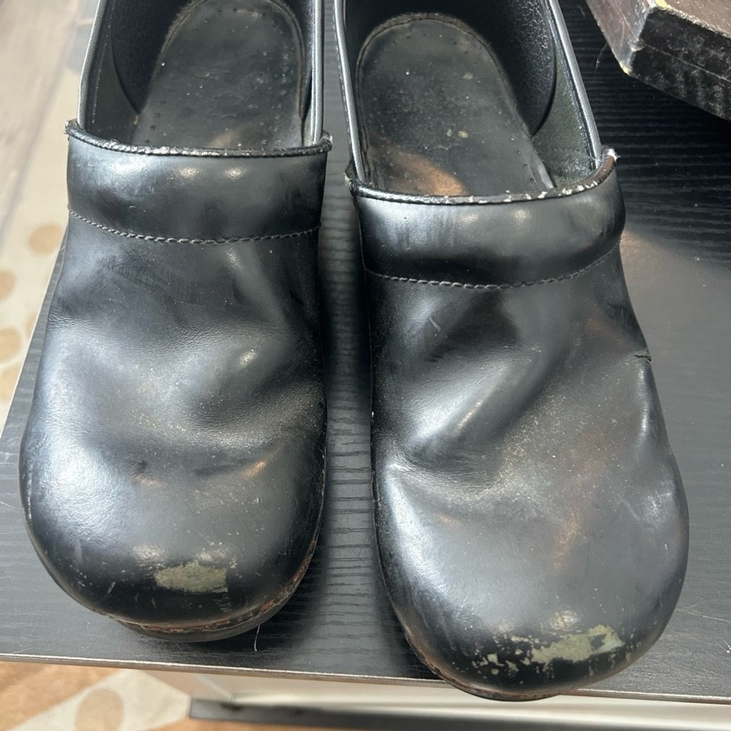 Dansko Black Leather Footwear
