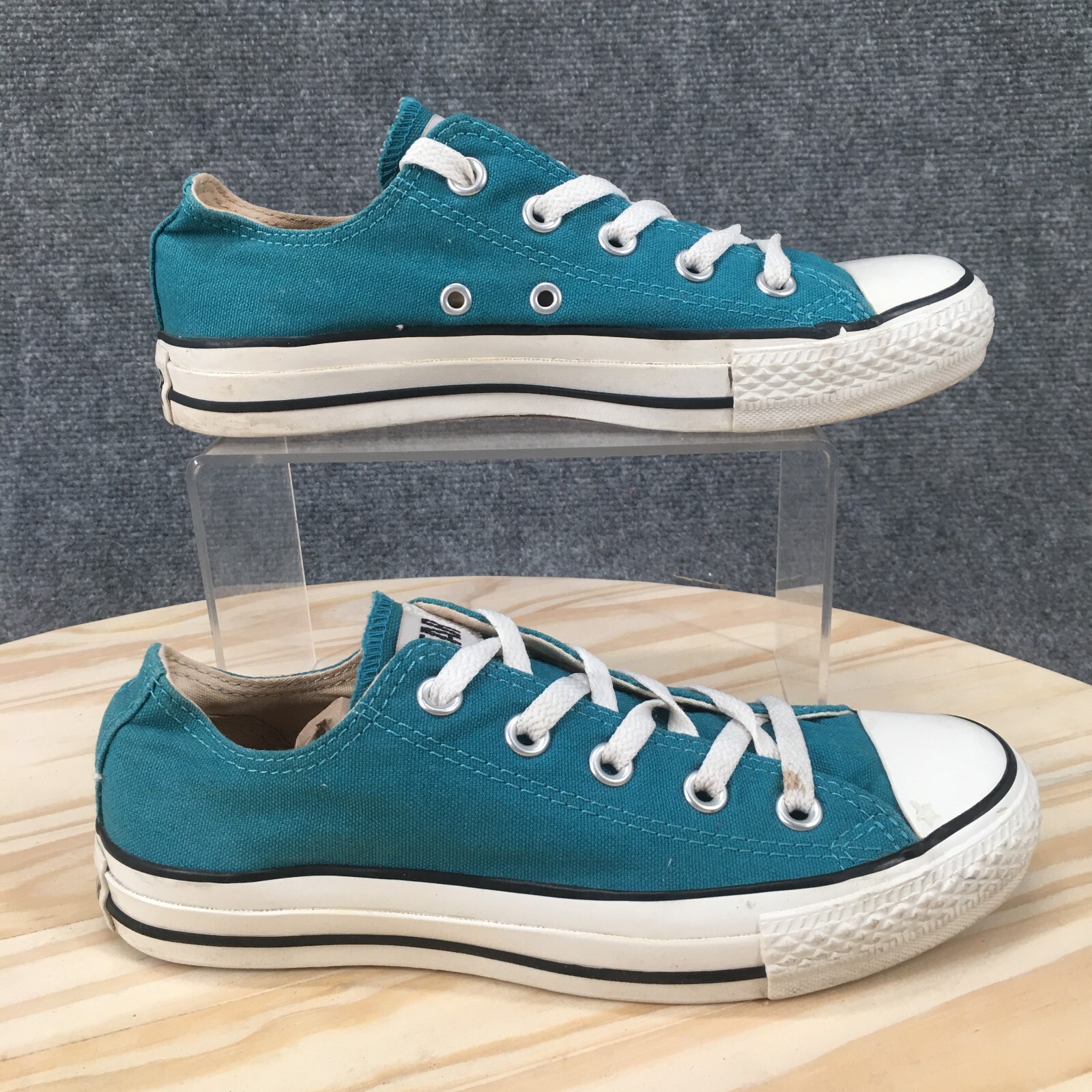 Converse Shoes Womens 6 Mens 4 Chuck Taylor All-Stars Sneakers Blue Lace Up Low