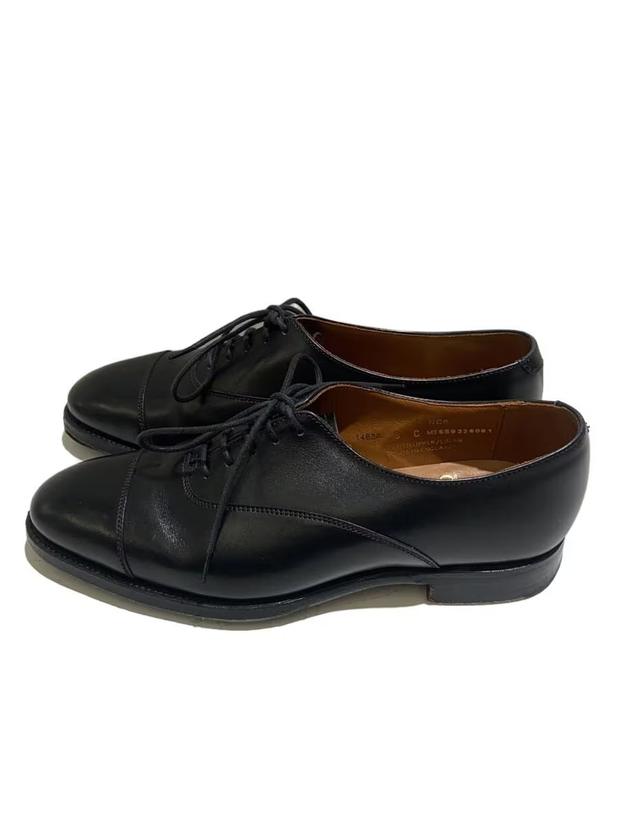 Crockett Jones Right Foot Toe Sole Peeling Dress Shoes 14638 3 Blk Gw242