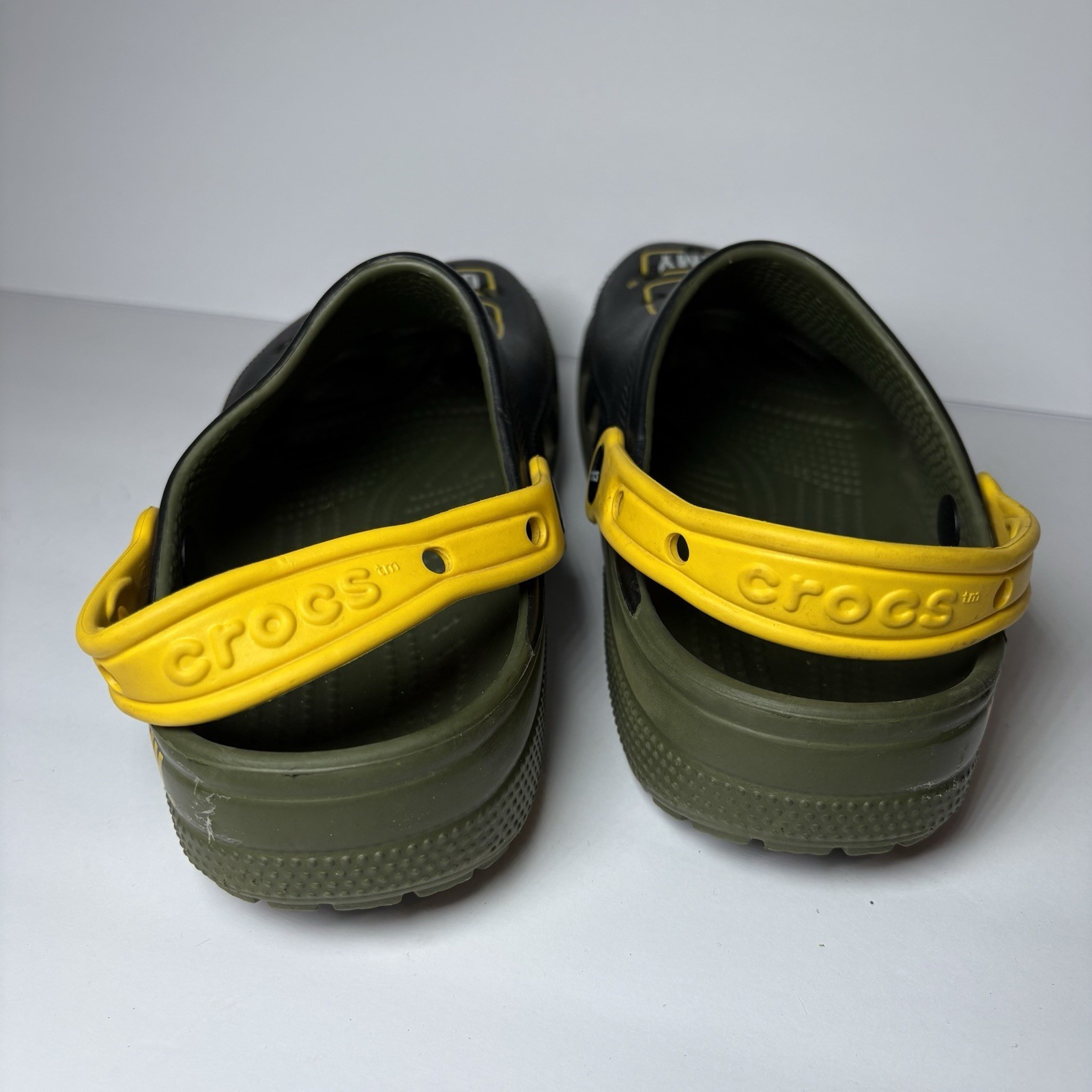 Crocs Women’s 7 Men’s 5 Slip On Clogs United States US Army Military Shoes
