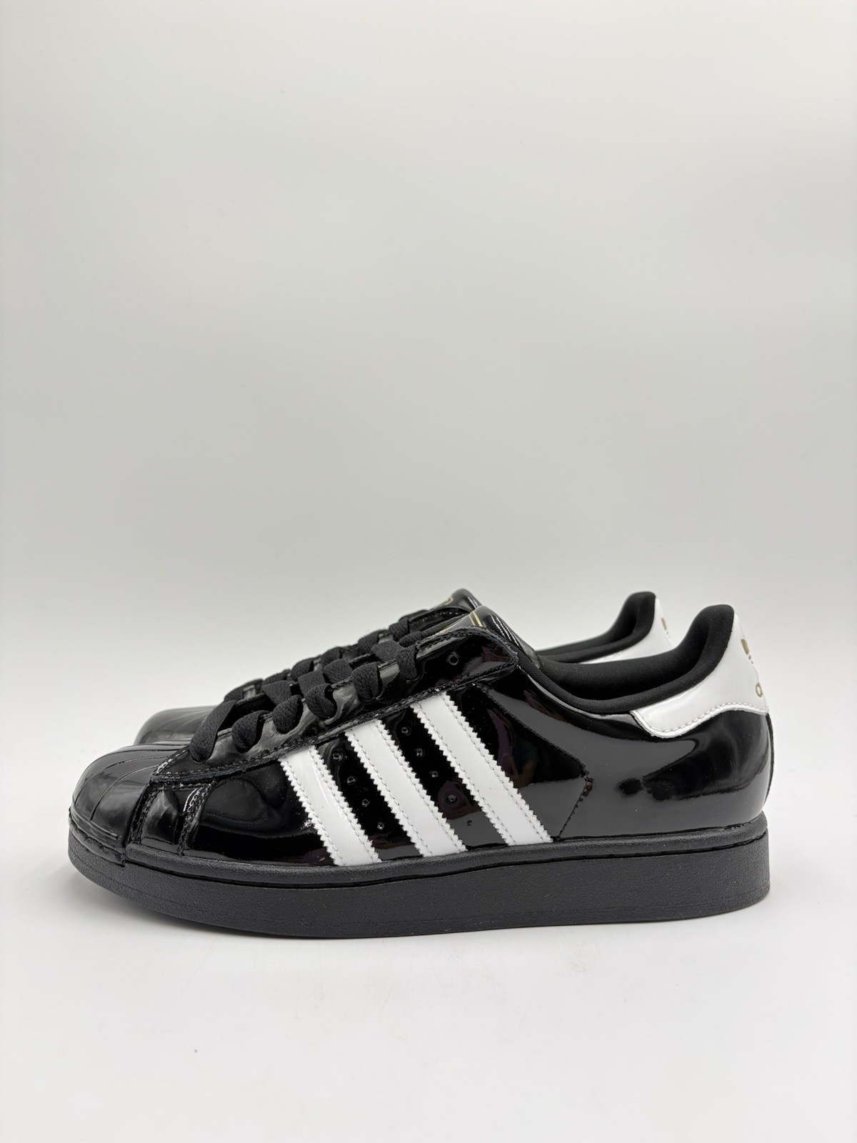 Adidas Women’s Superstar II Orignals Size 9 Core Black White Gold |JS4009|