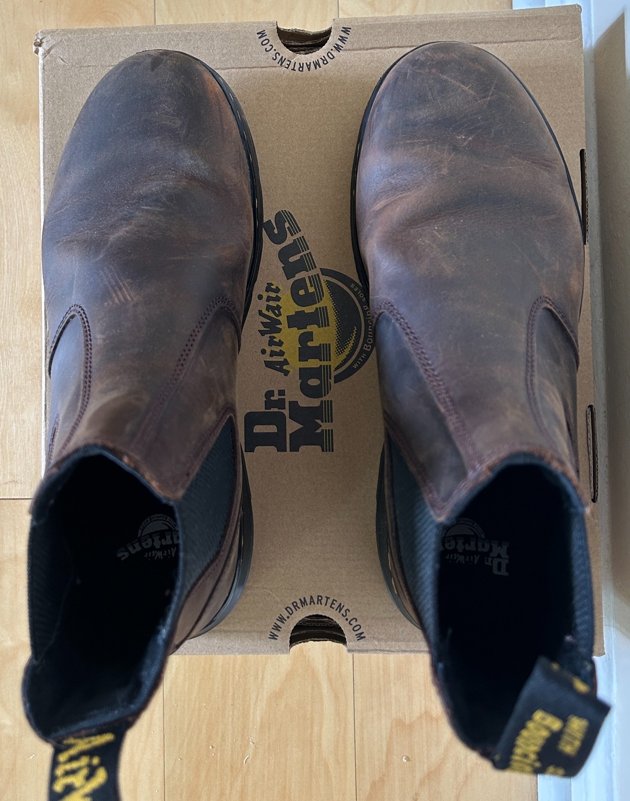 Dr. Martens Embury – Dark Brown Suede Boots – Women US size 10 – Barely worn