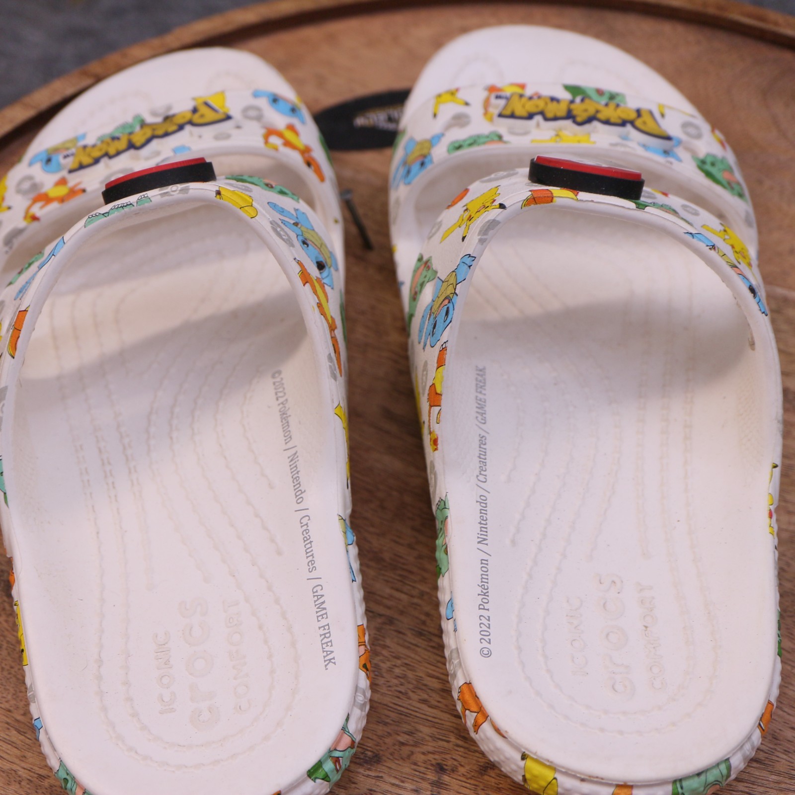 CROCS Classic Sandals x Pokemon Special Edition Womens Size 6 US Slides 207762