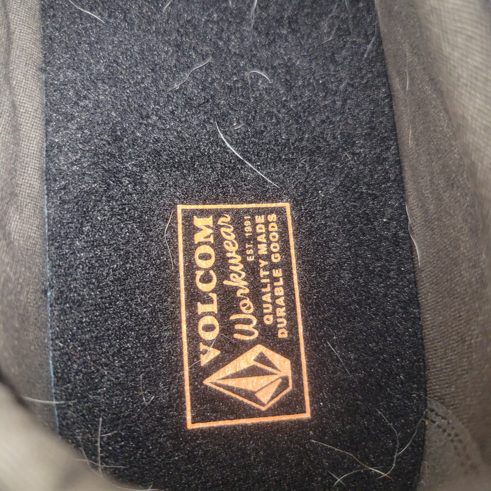 Volcom Chill Comp Toe Work Shoe Grey Womens Size 9.5W