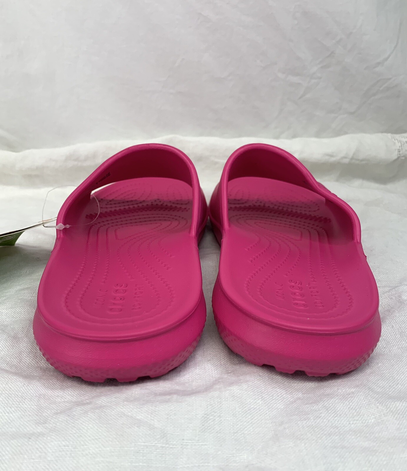 Crocs Classic Slide Sandals Candy Pink Size M6/ W8 Standard Fit NWT