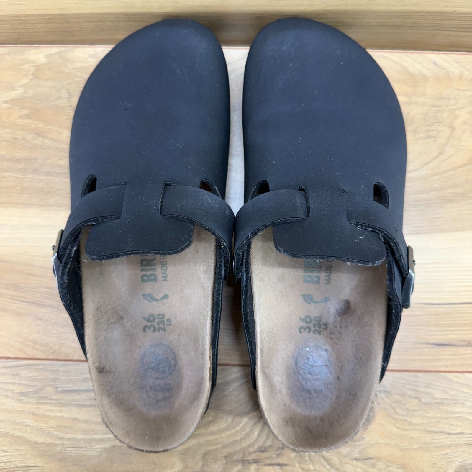 Birkenstock Clogs Vegan Black Women 5 N EU 36 Minimalist Old Money Casual Travel