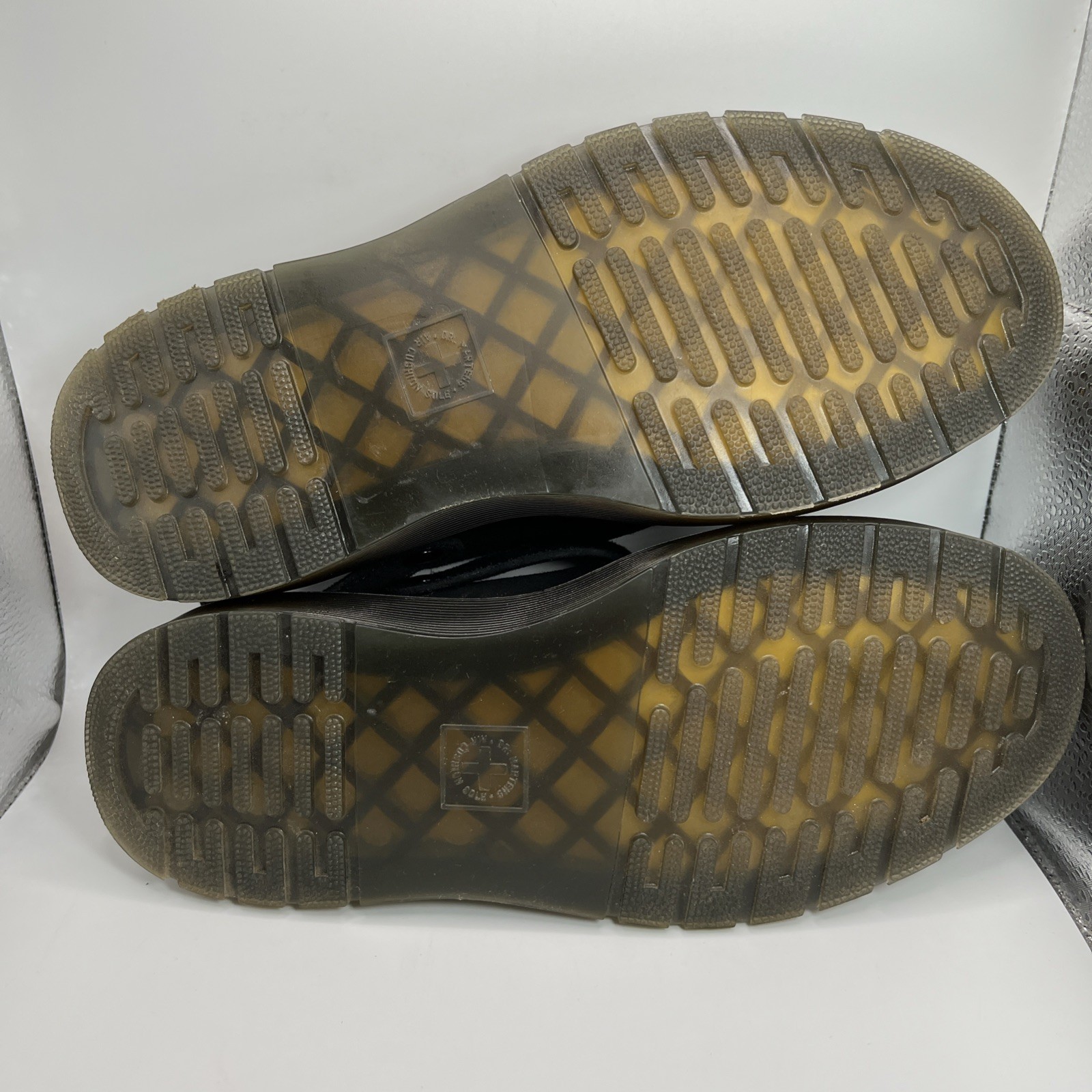 Dr. Martens Carlson Suede Mules Womens 7 Mens 6 Black Slingback Clogs EUC