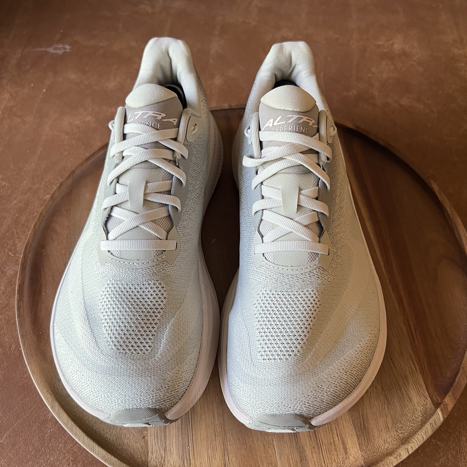 Altra Experience Flow 3 Womens 9.5 Beige Pink Athletic Running Shoes Sneakers
