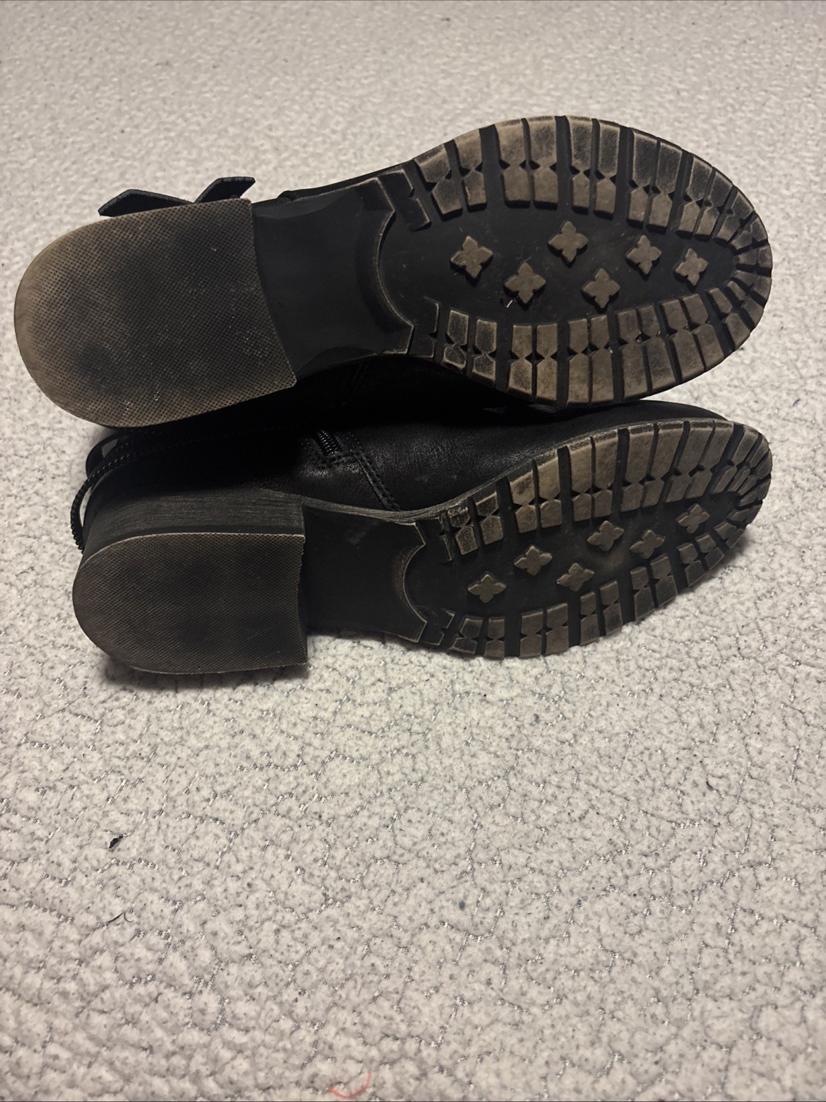 Jelly Pop Boots Size 9M Black