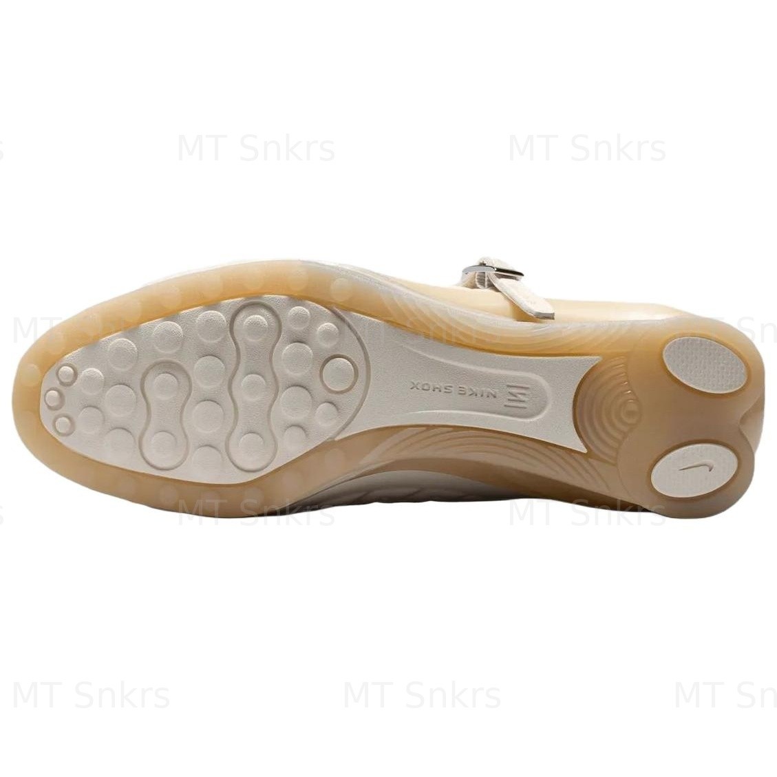 Nike SHOX Z Flat Mary Jane Shoes Women’s Beige New Size IR5510-100
