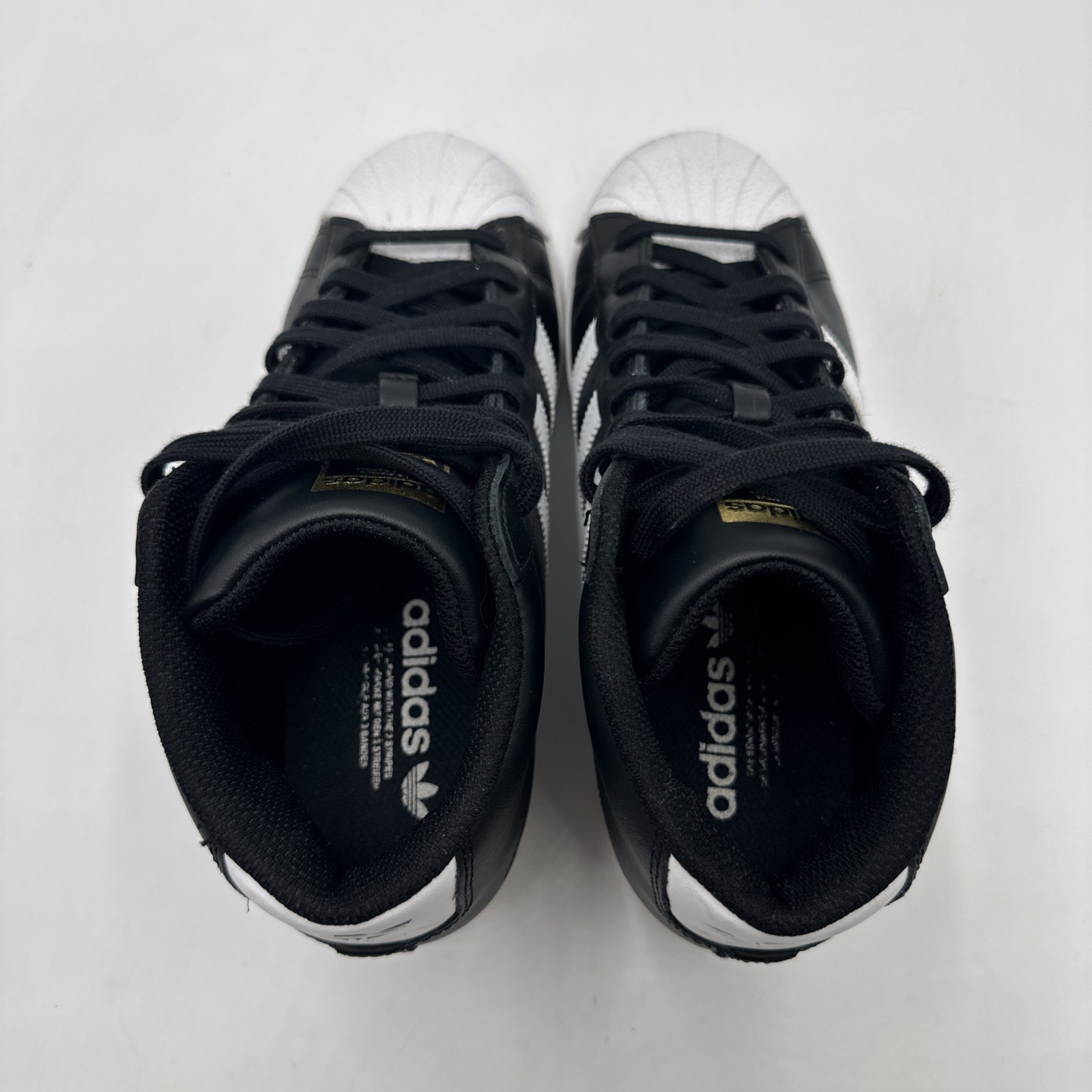 Adidas Superstar UP Hidden Wedge High Top Women’s 8.5 Black White FW0117