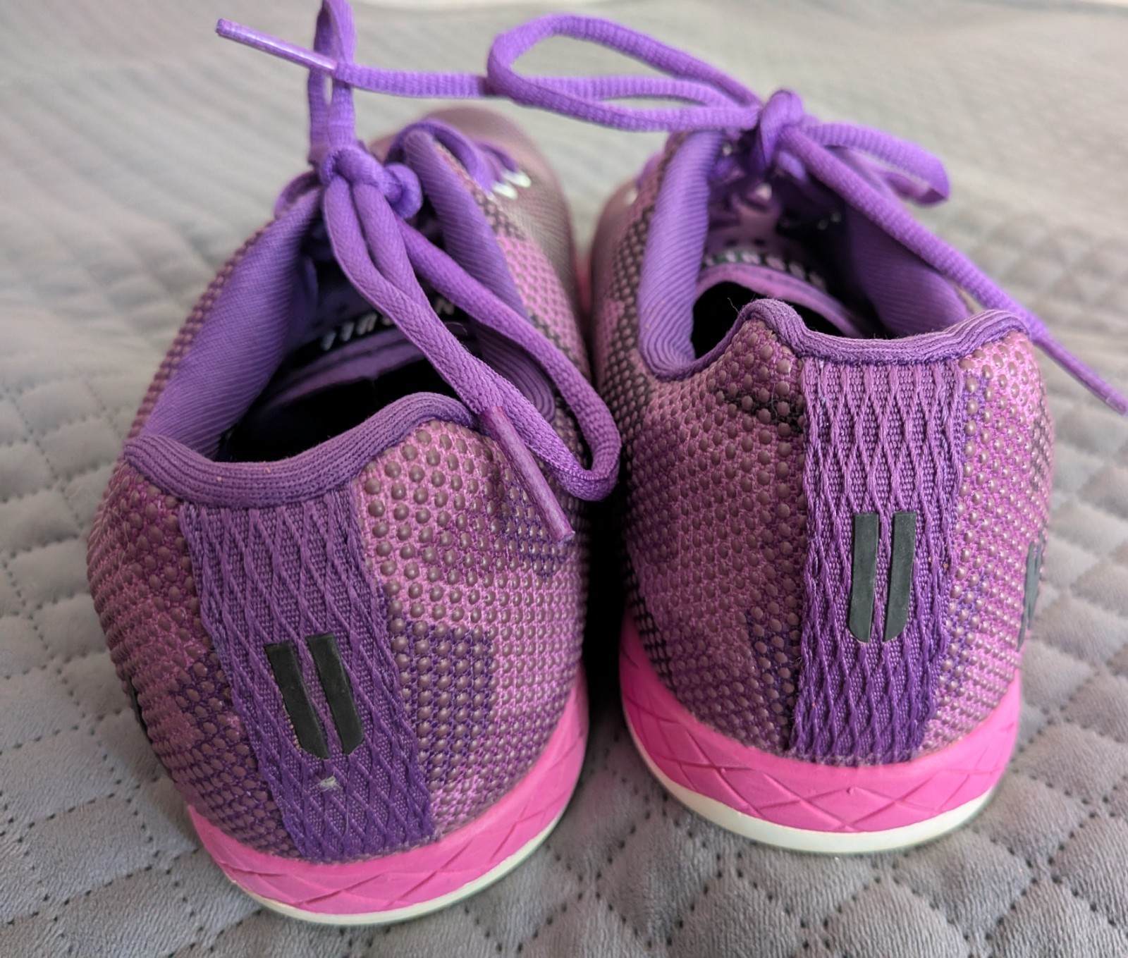 Nobull Unisex Trainers Workout Shoes Camo Purple Women 8.5 Men 7