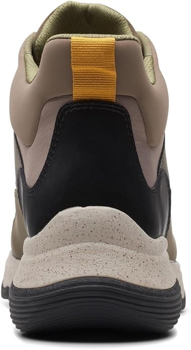 Clarks Jaunt Lo Ankle Boot, Dark Olive Combi