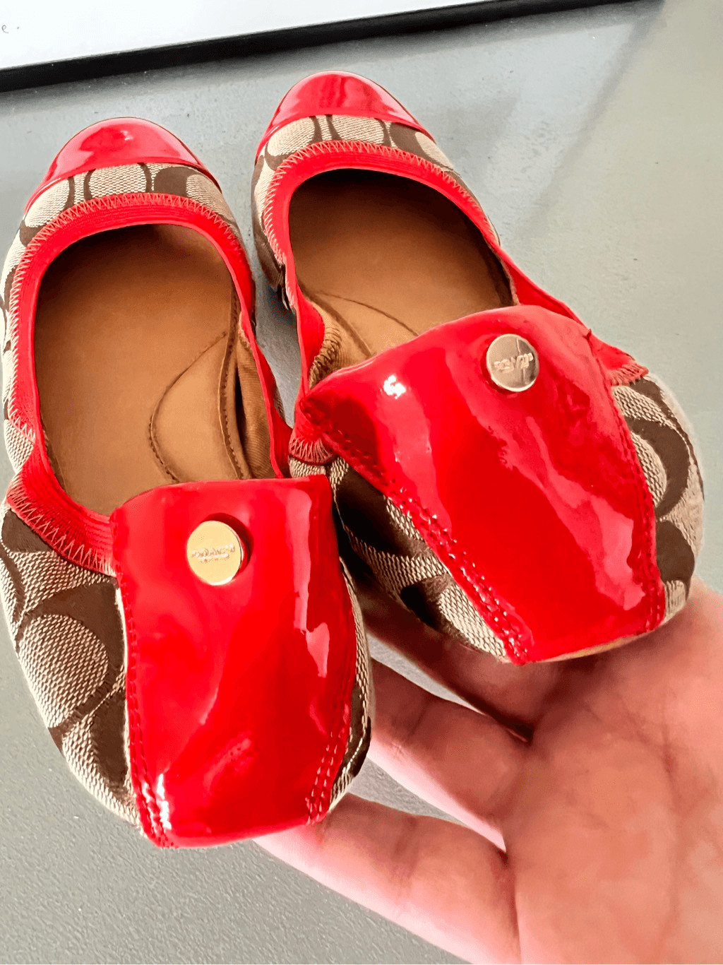 Coach Wanda Ballerina Flat