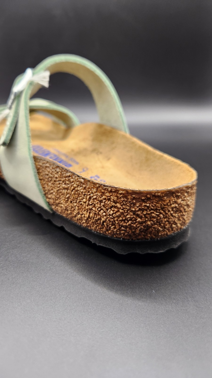 Birkenstock Franca Sandals Womens 7 EU 38 Narrow Soft Footbed Matcha Green