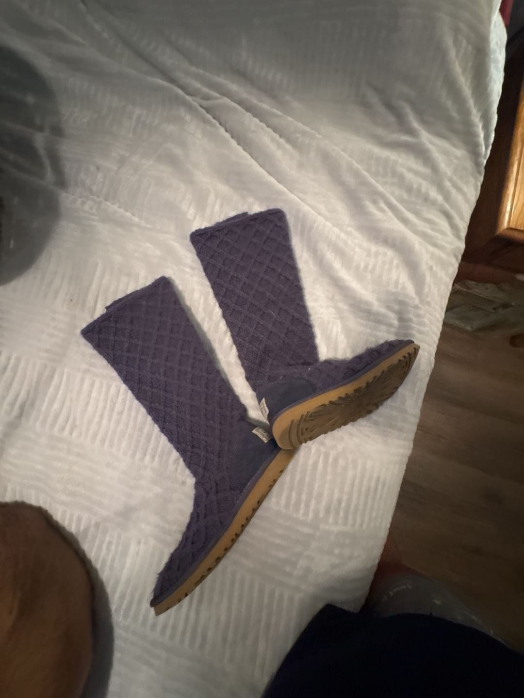 UGG Australia Lattice Cardy Knit Sweater Boots
