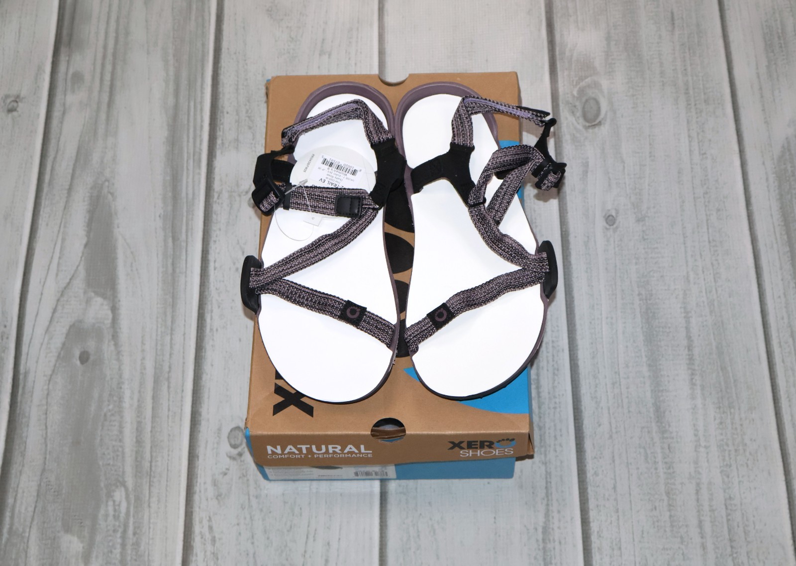 NEW XERO Women’s Shoes Z-Trail EV Flex Sandals Dusty Rose Barefoot Flat Size 8