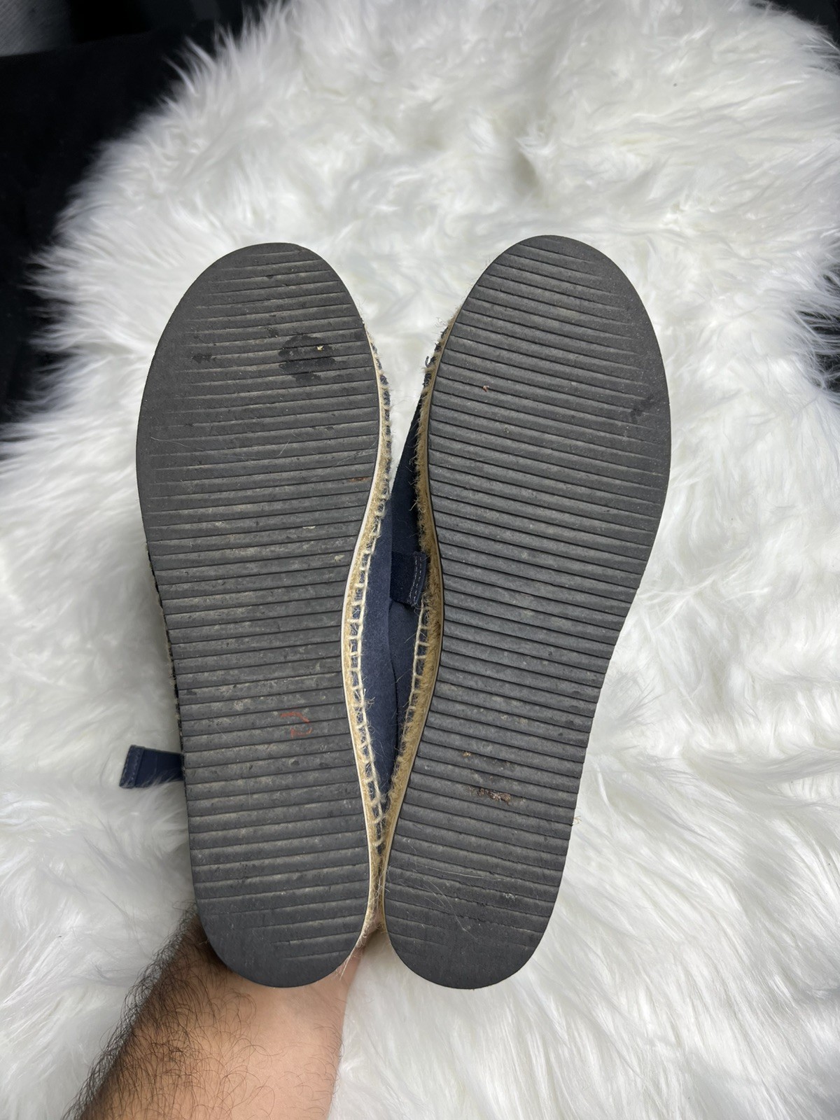 Women’s Bimba Y Lola Blue Suede Lace-Up Espadrille Sneakers Size 39 or US 9