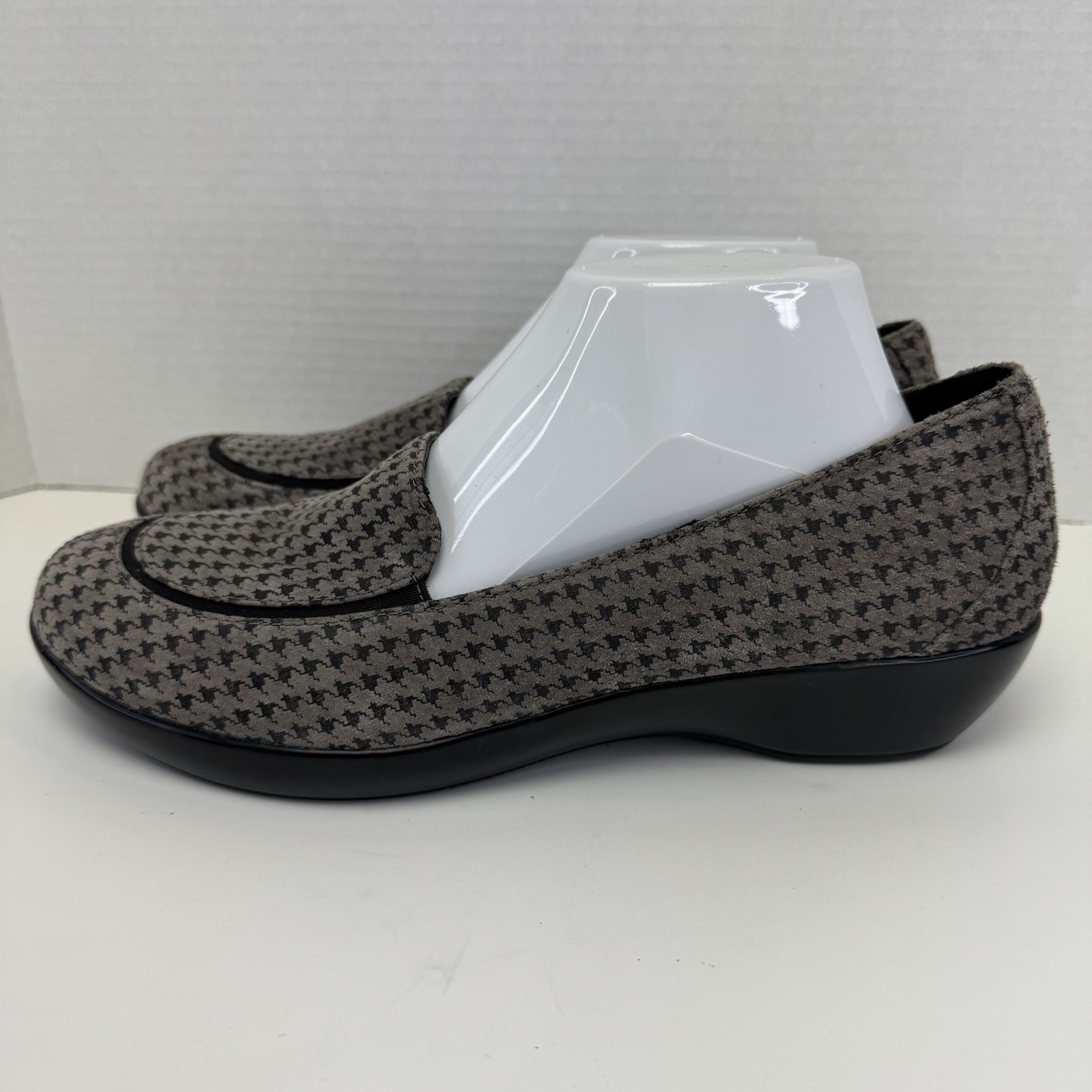 Dansko Debra Houndstooth Suede Loafer Comfort Women Size EU 41 US 10-10.5
