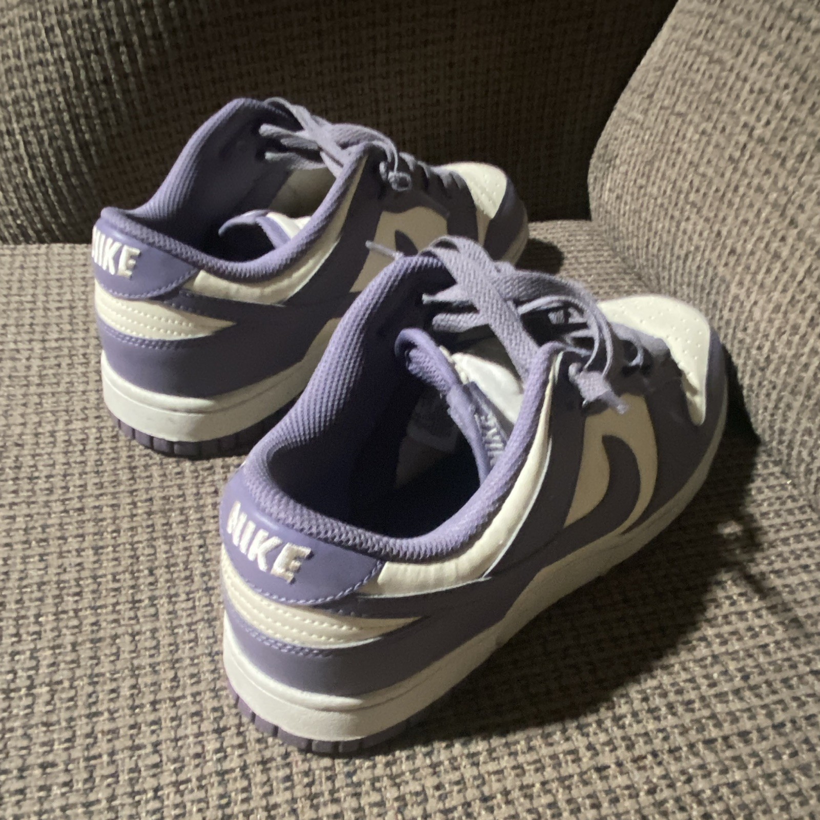 Nike Dunk Next Nature Low Top Sneakers Shoes Lavender Purple White W 9.5