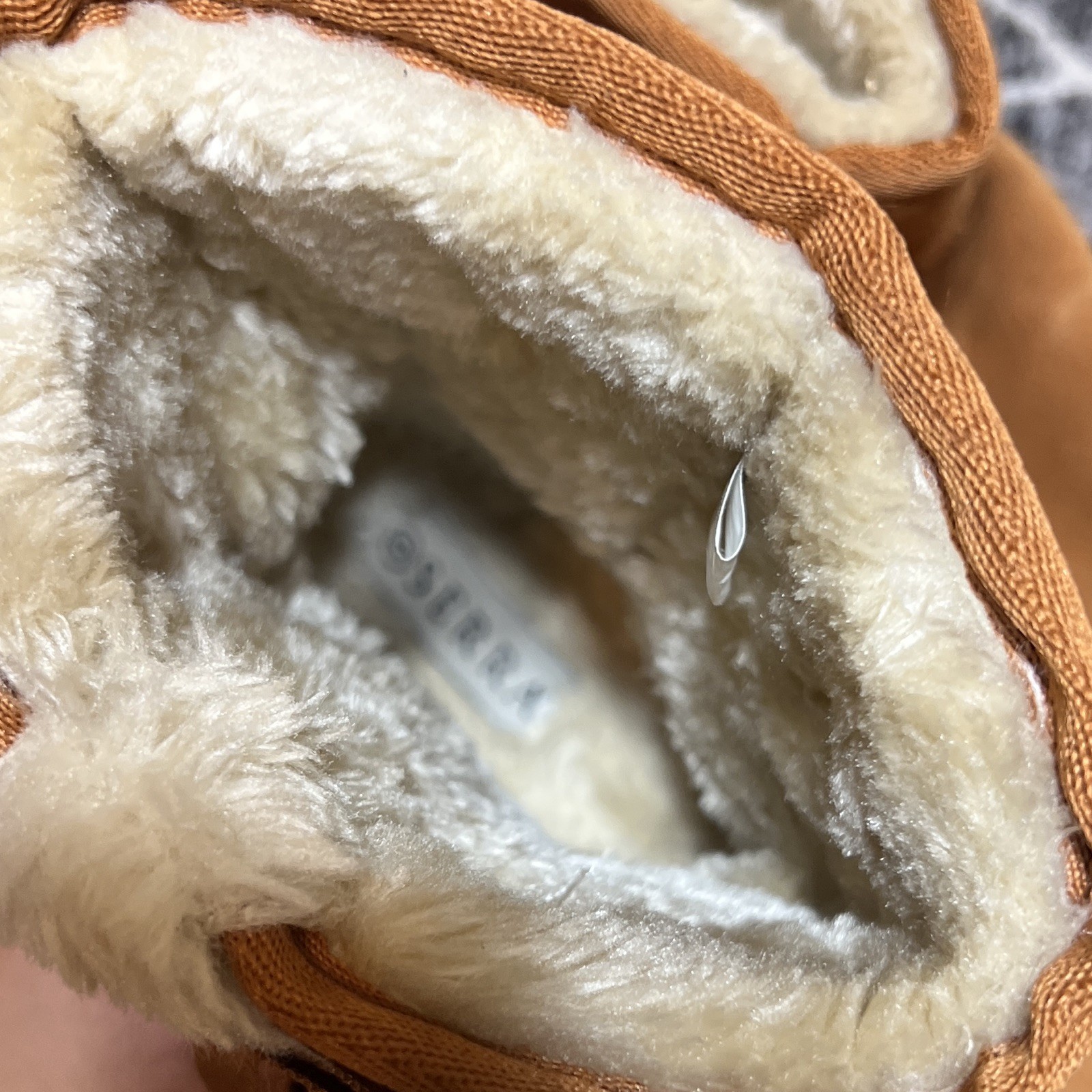 New Size 8 Women’s Serra Suede Boots w/Bows Accents Fur Lined