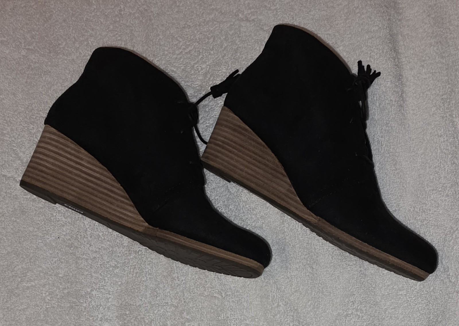 Dr. Scholl’s Dakota Women’s Wedge Booties in black – Size 8.5