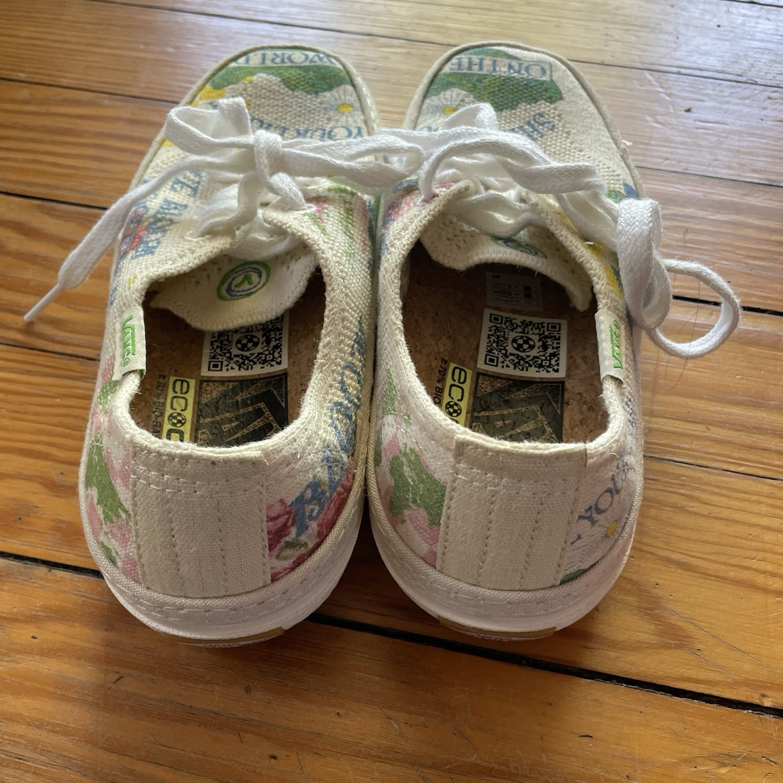 VANS Circle Vee Eco Theory Eco Positivity Shine Your Light 6 Sneakers Hemp