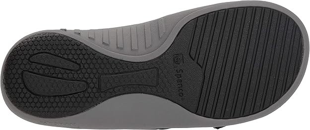 Spenco Women Kholo Plus Slide Sandal Onyx Black Size 8