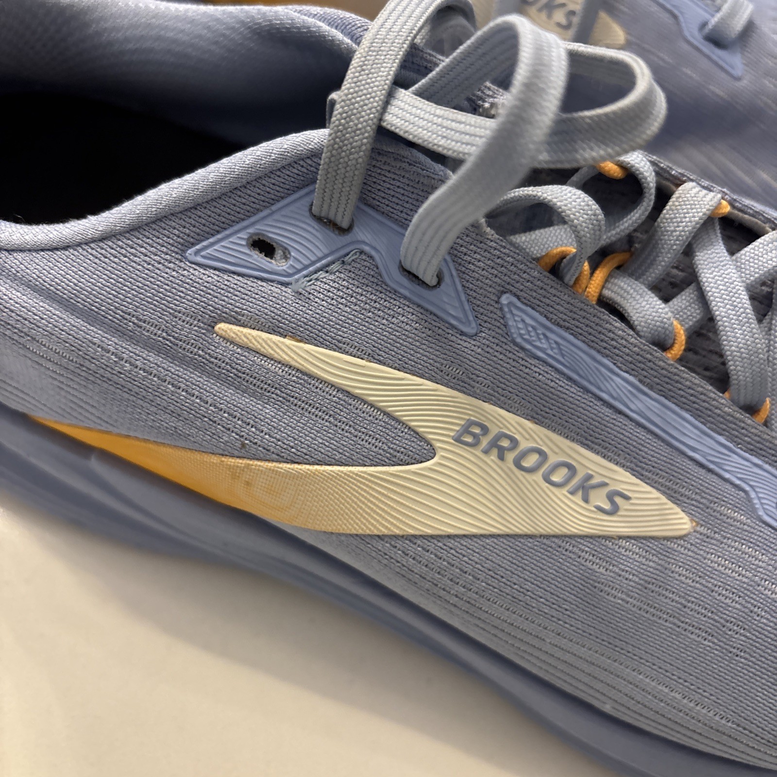Brooks Revel 8 Women’s Road Running Shoes Blue Heron/orange Size 9.5