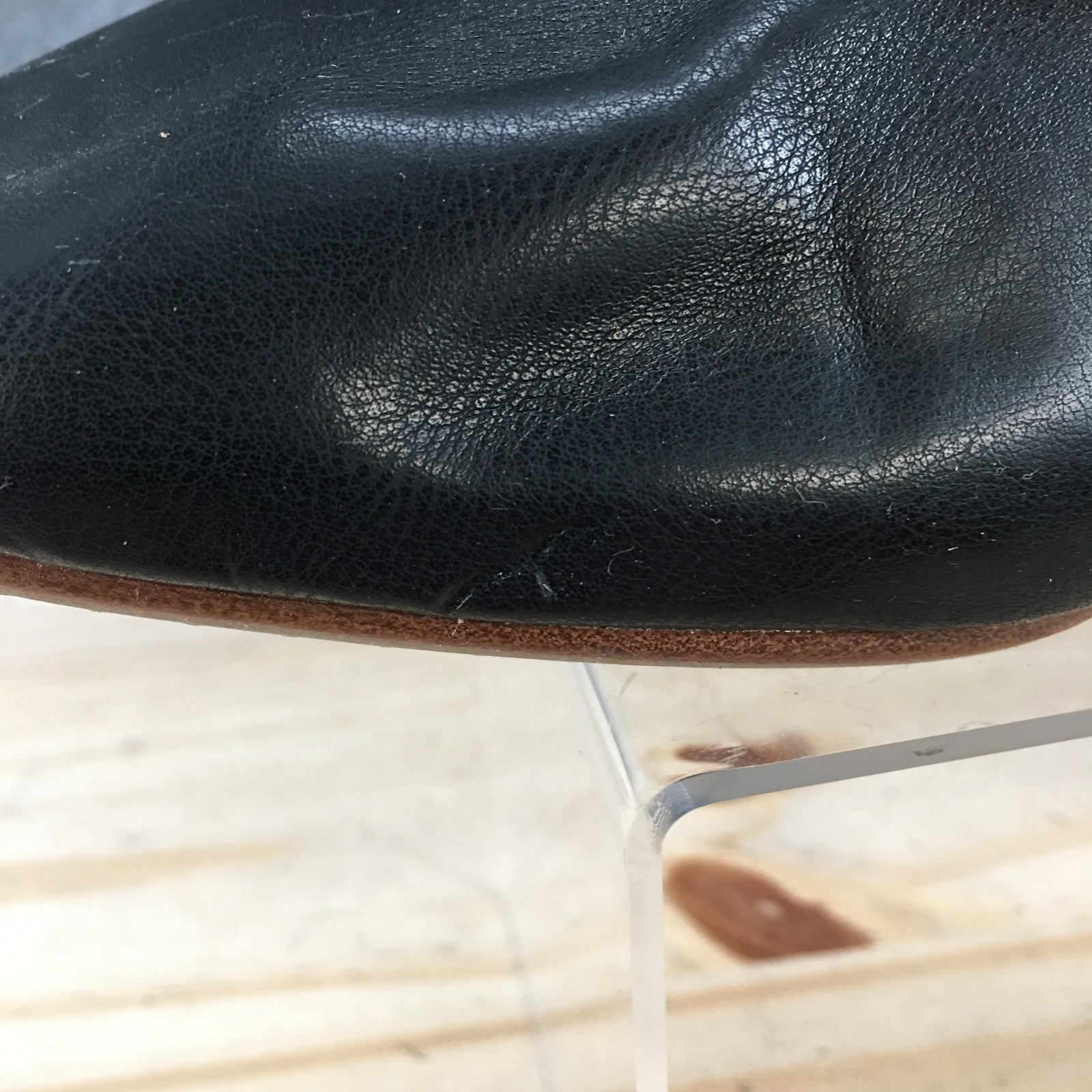 Time And Tru Shoes Womens 9 W Memory Foam Slip Ons Flats Black Faux Leather
