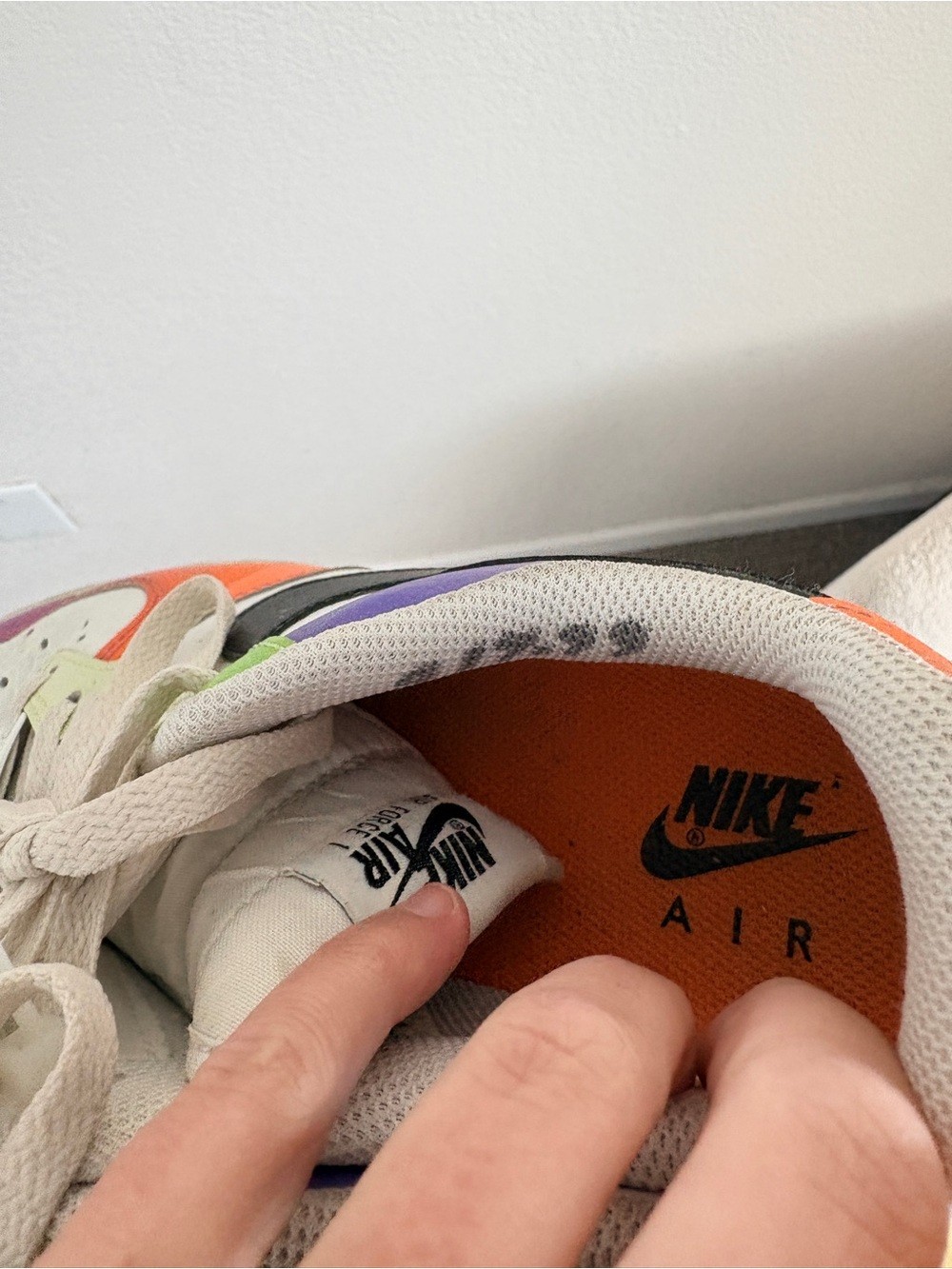 Nike Air Force 1 ’07 Multi-Color Gradient Sneakers