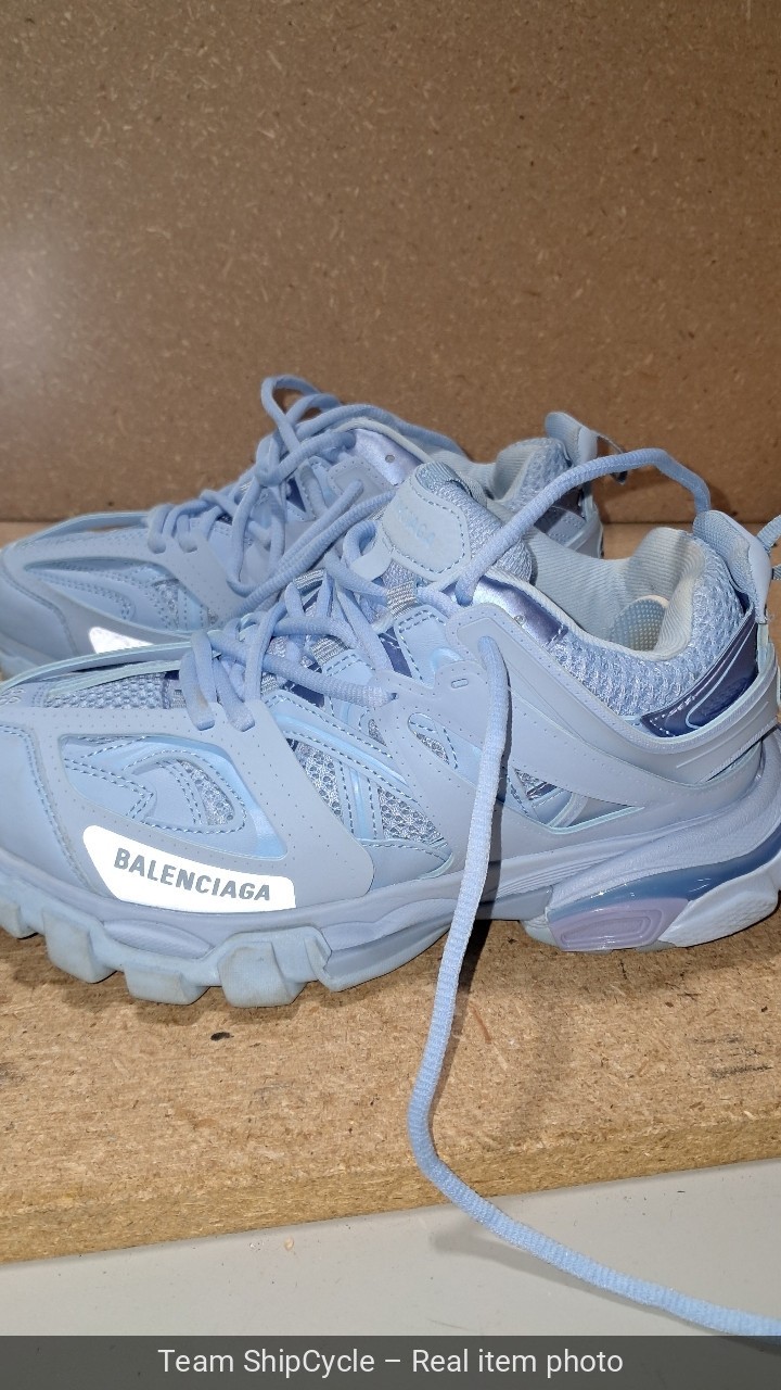 Balenciaga Sky Blue Track Sneakers Size 5 G2U
