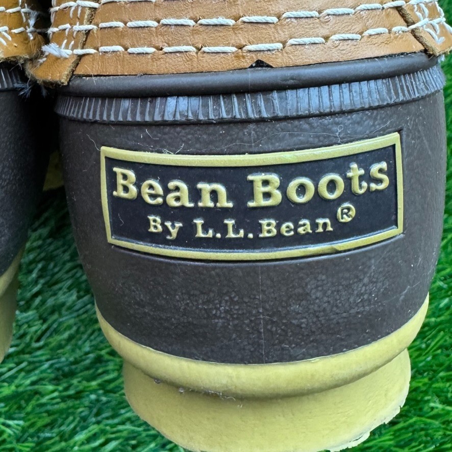 Bean Boots by LL Bean Womens Size 11 Medium B Brown Unlined Duck Hunting Maine