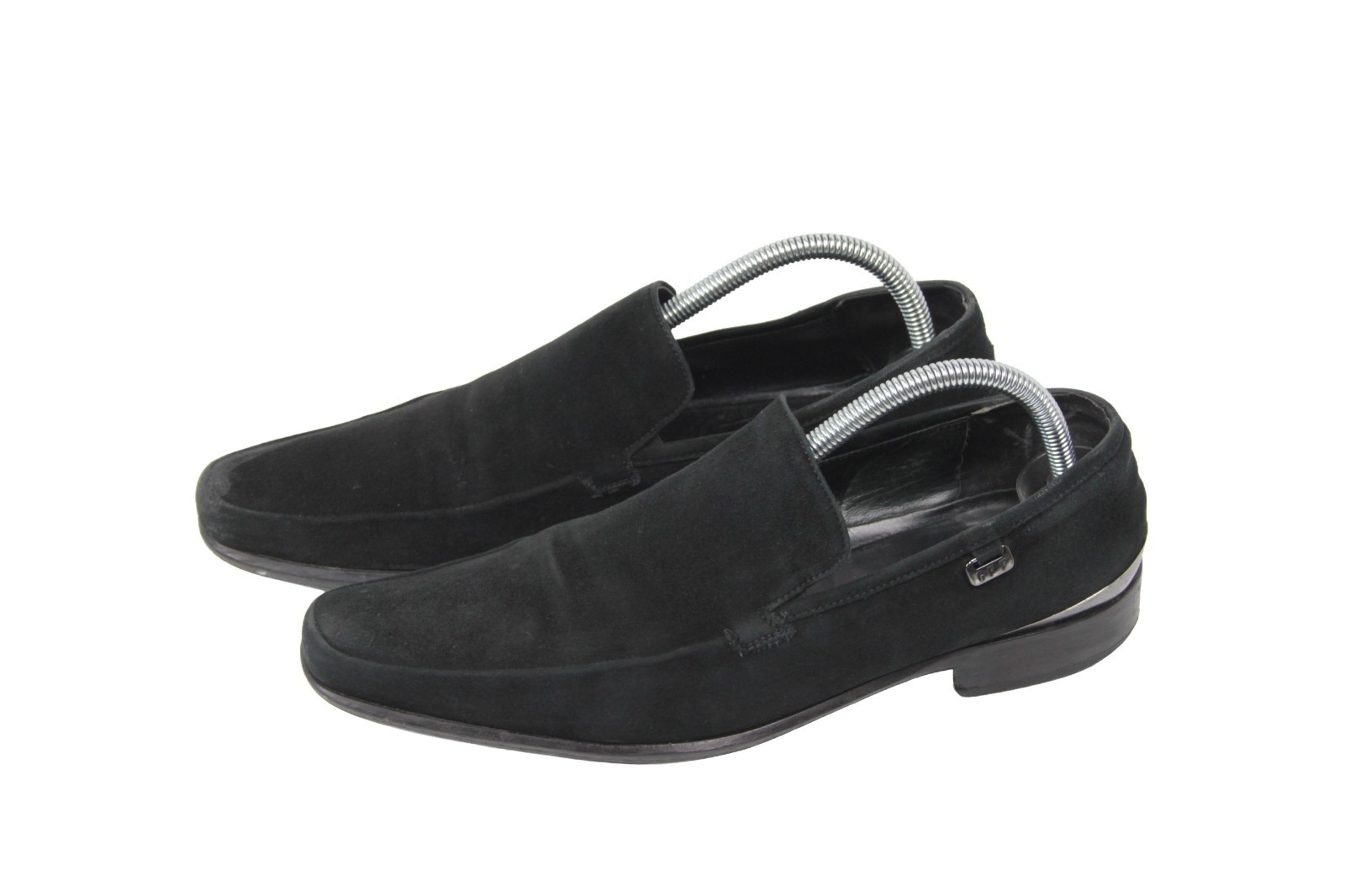 Gianfranco Ferre 90S Logo Suede Loafers Vintage