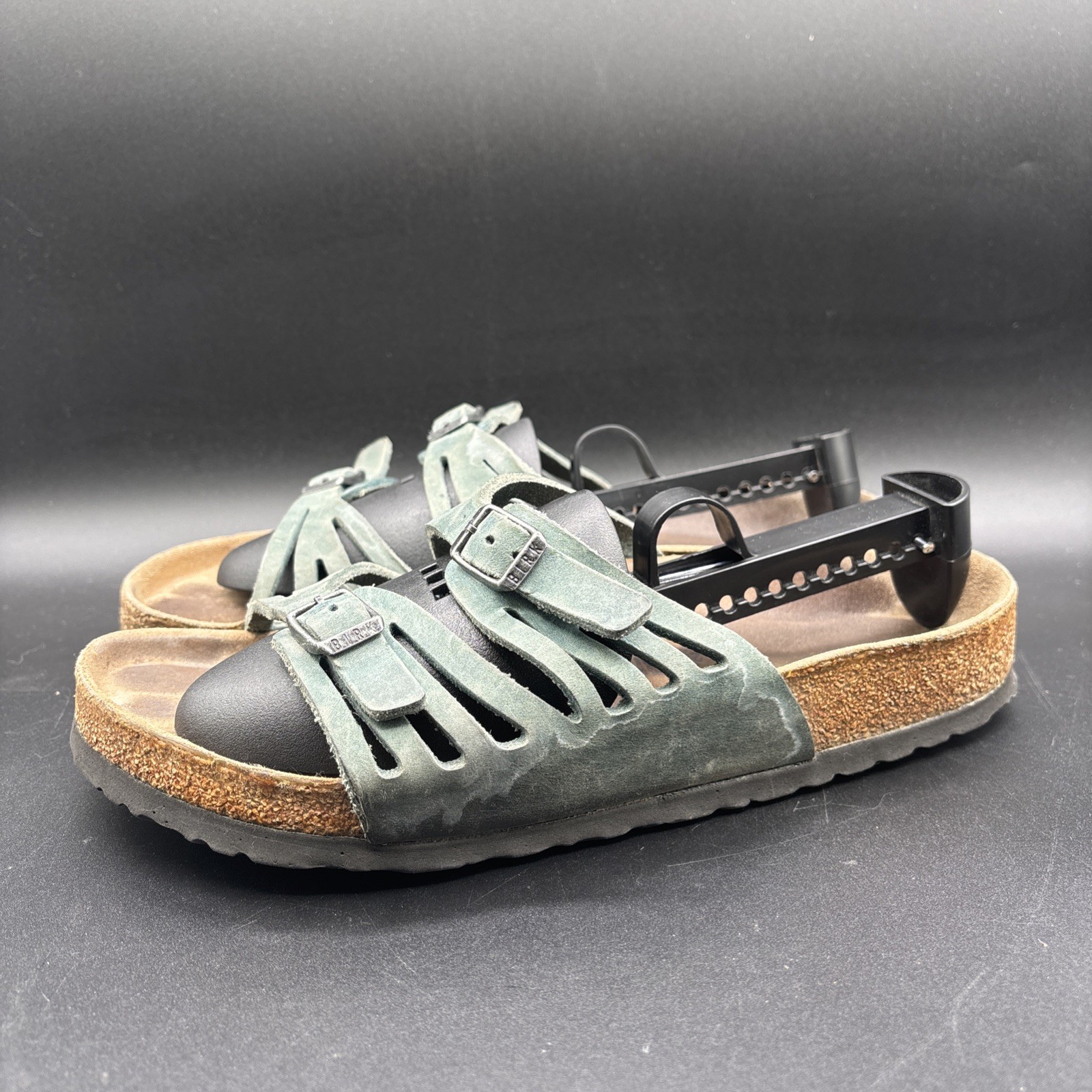 Birkenstock Granada Sandals Slides Women’s EU 40 US 9 Soft Blue Turquoise