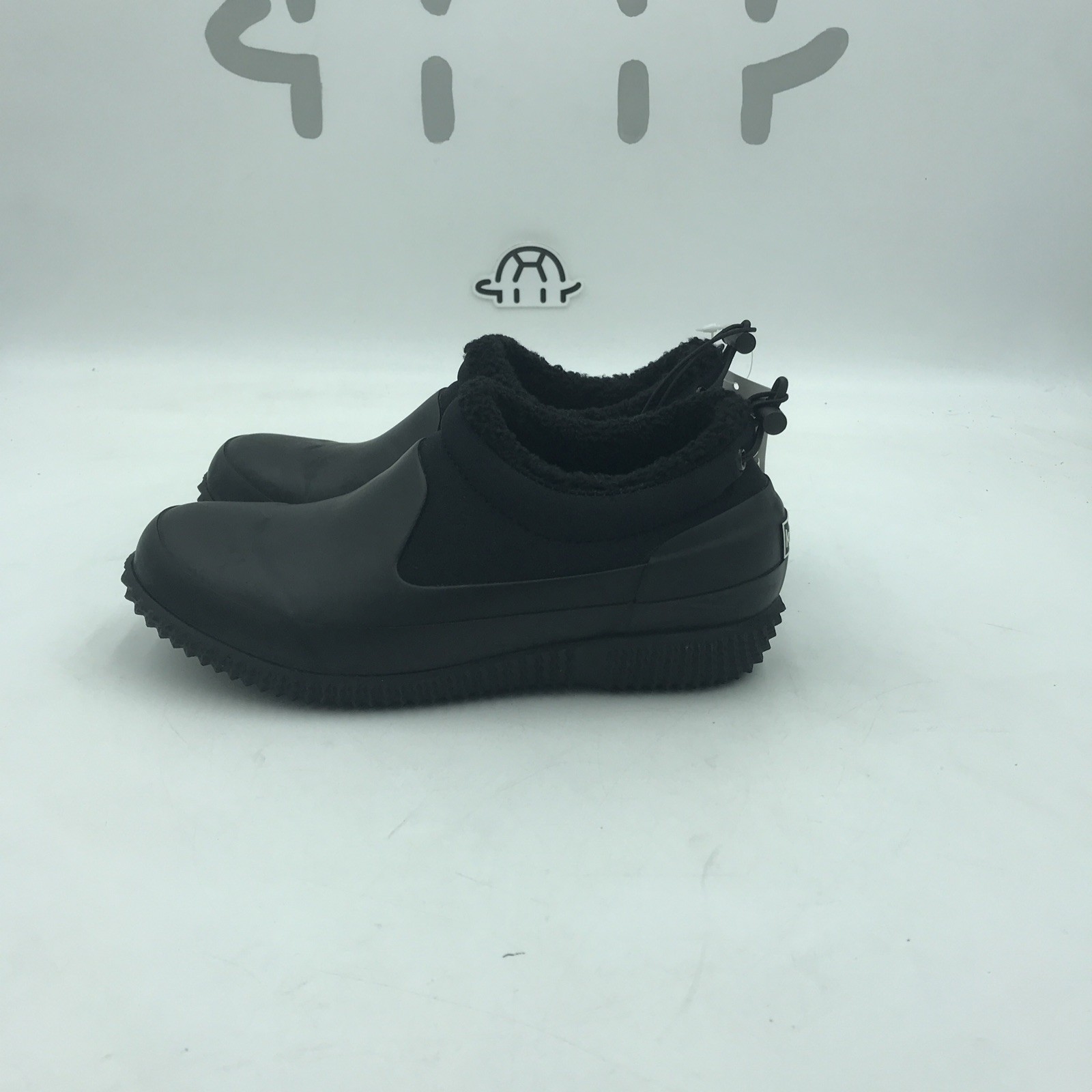 Kensie Carmella Ladies’ Fleece Lined Anti-Slip Rain Shoe Black
