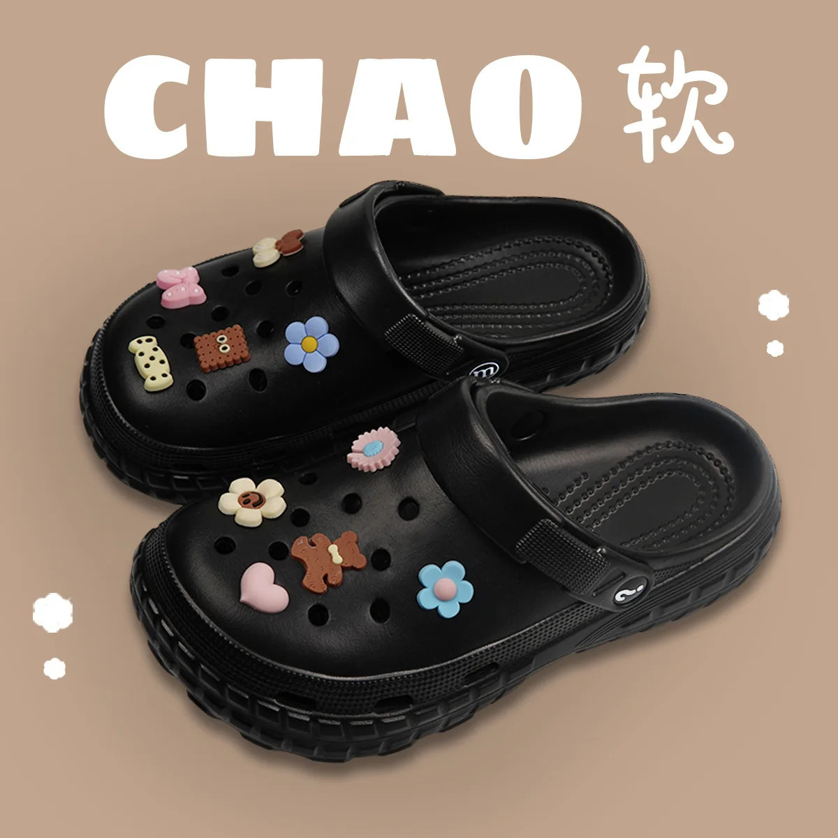 Unisex Thick Bottom Anti-slip Summer Outdoor Sandals Slippers Beach Shoes Breath