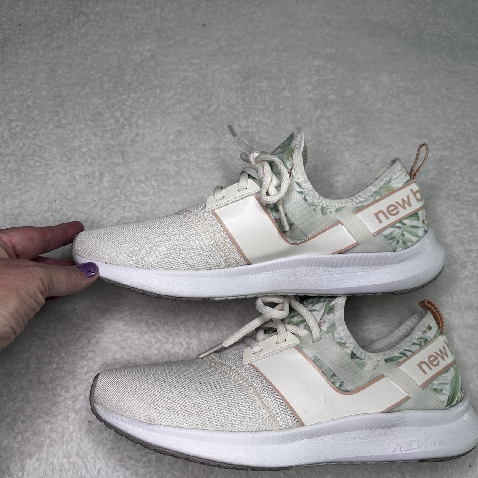 New Balance Women’s FuelCore Nergize Sport Sneakers Floral Print Size 11 M