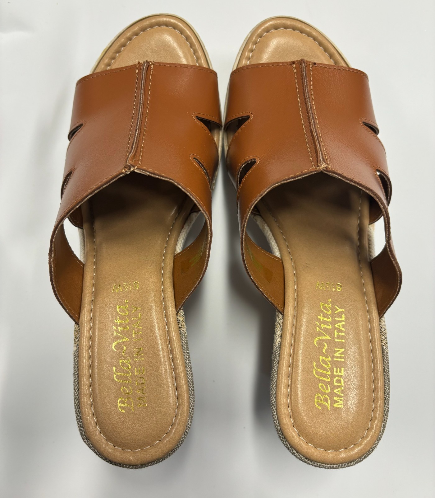 Bella Vita Rox-Italy Women’s Wedge Sandals Size 8.5 Wide