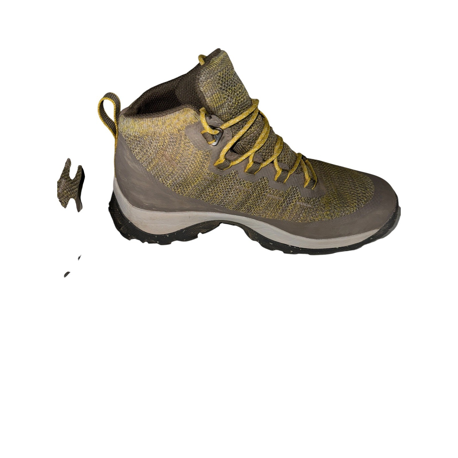 REI Co-op Flash Hiking Boots Womens 8 Brown Yellow Waterproof 00022948 W