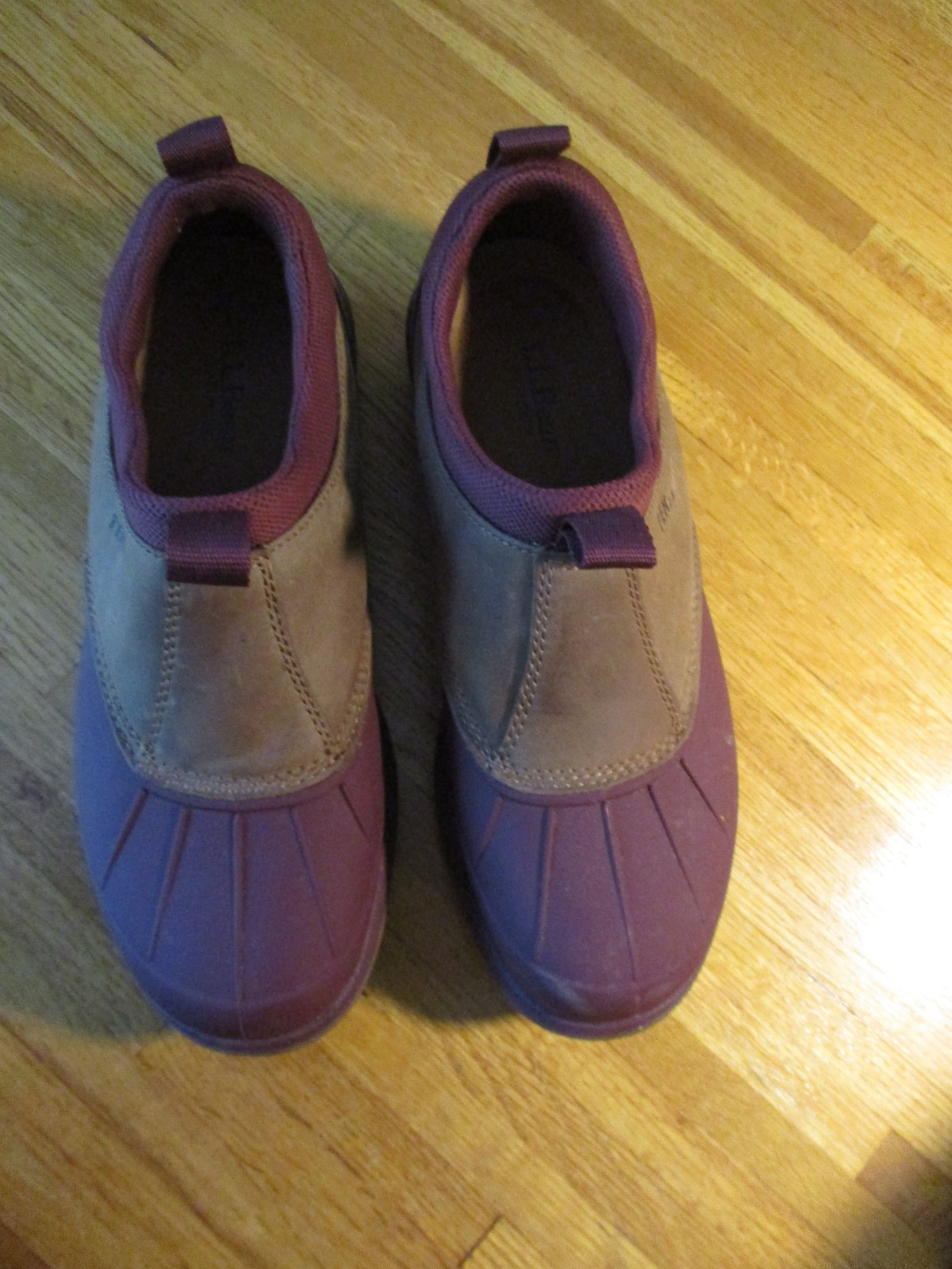 LL Bean Storm Chaser Ankle Duck Boots TEK Slip On Womens 9 Medium Outdoor