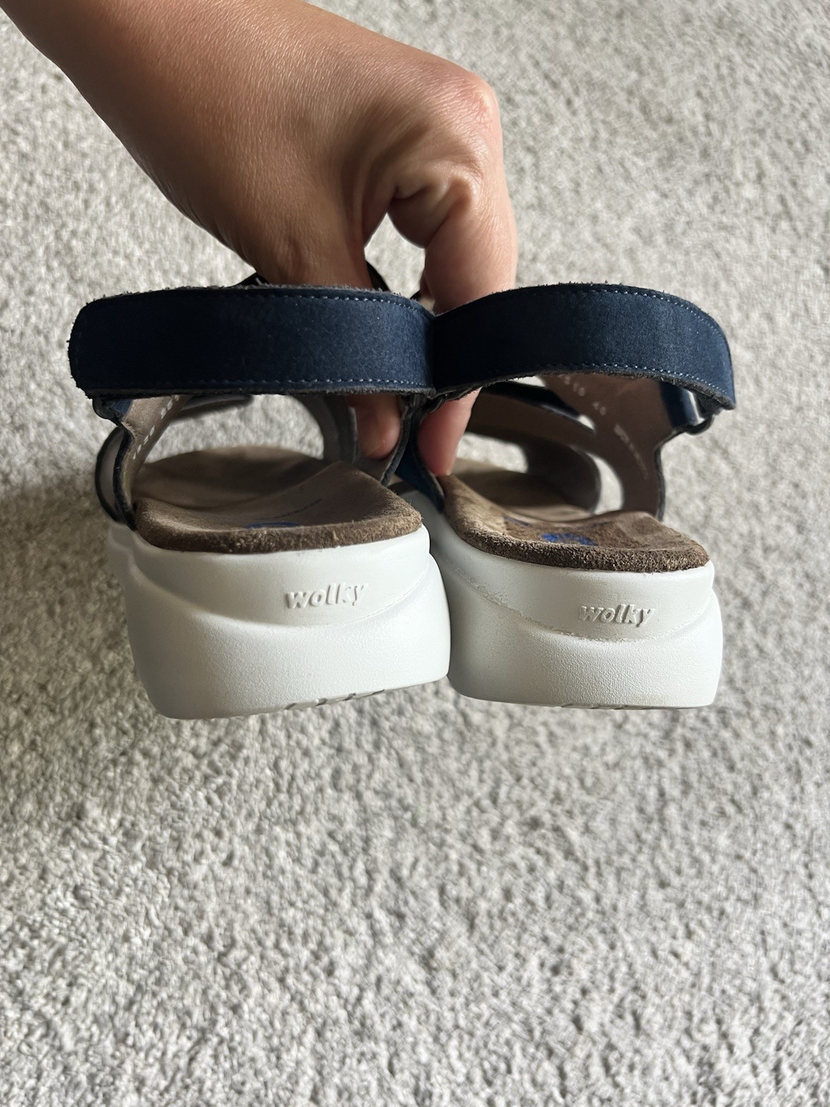 Wolky Women’s Size 40 ‘Ikaria’ Adjustable Slingback Ankle Strap Strappy Sandals