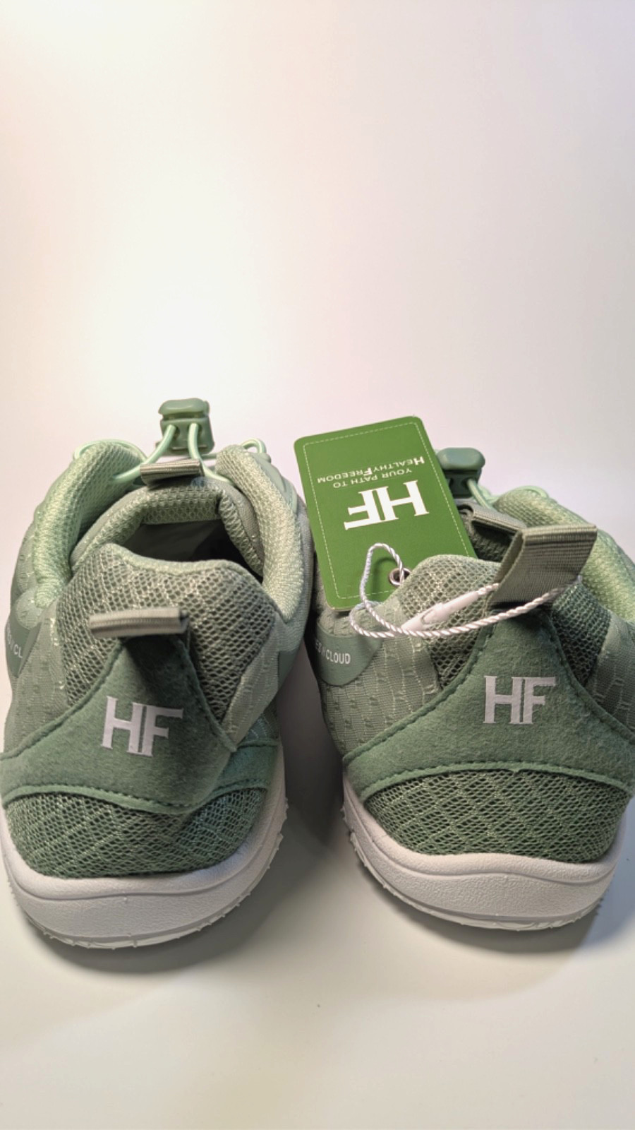 Hike Footwear HF Series II Cloud Barefoot Minimalist Shoes Light Green Women New
