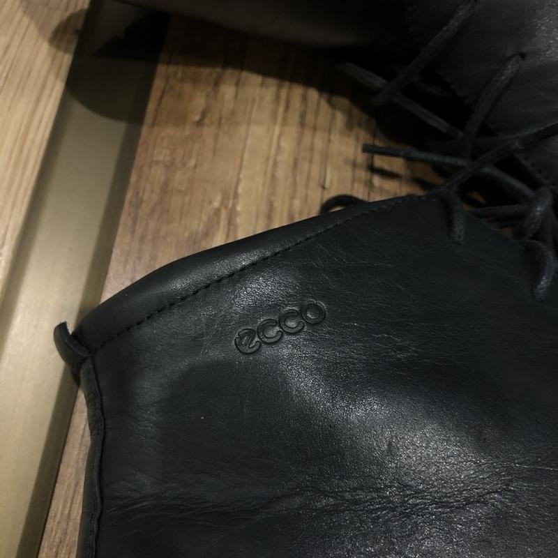 women ecco boots grey leather 37 #3QSQ