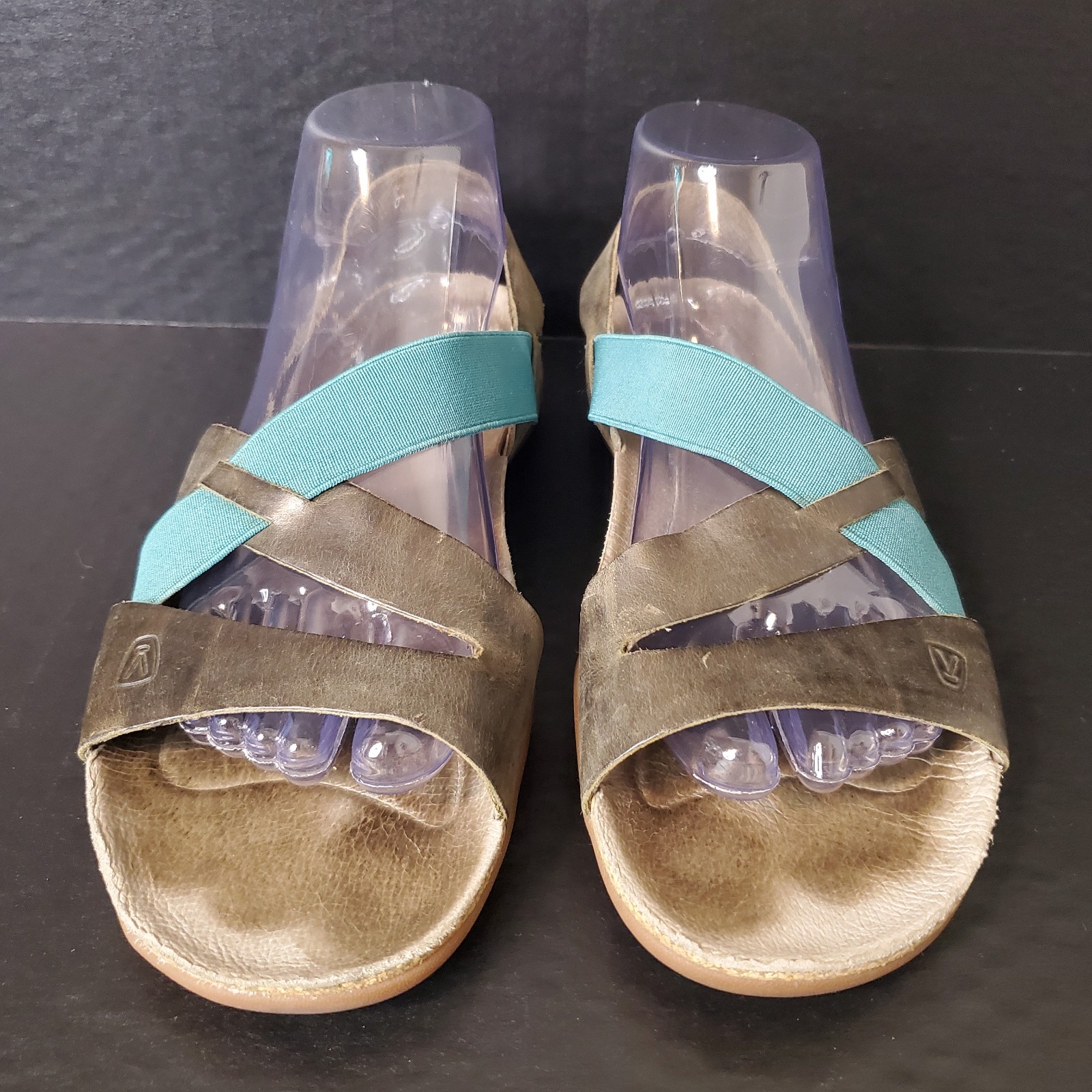 KEEN Dauntless Dahlia Leather Strappy Sandals Shoes Women’s Size 8 1014320