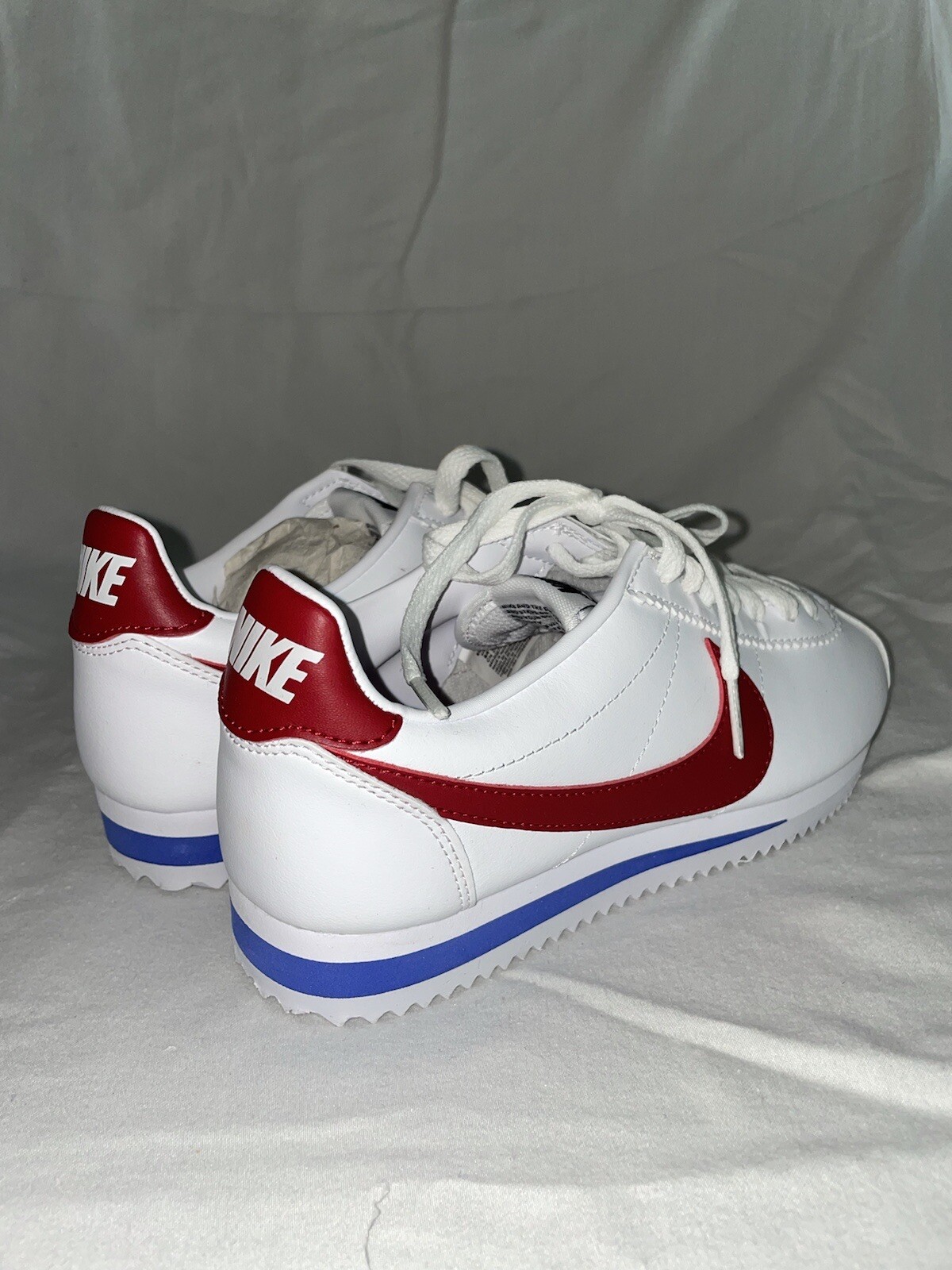 Size 7 – Nike Classic Cortez Leather White Red W