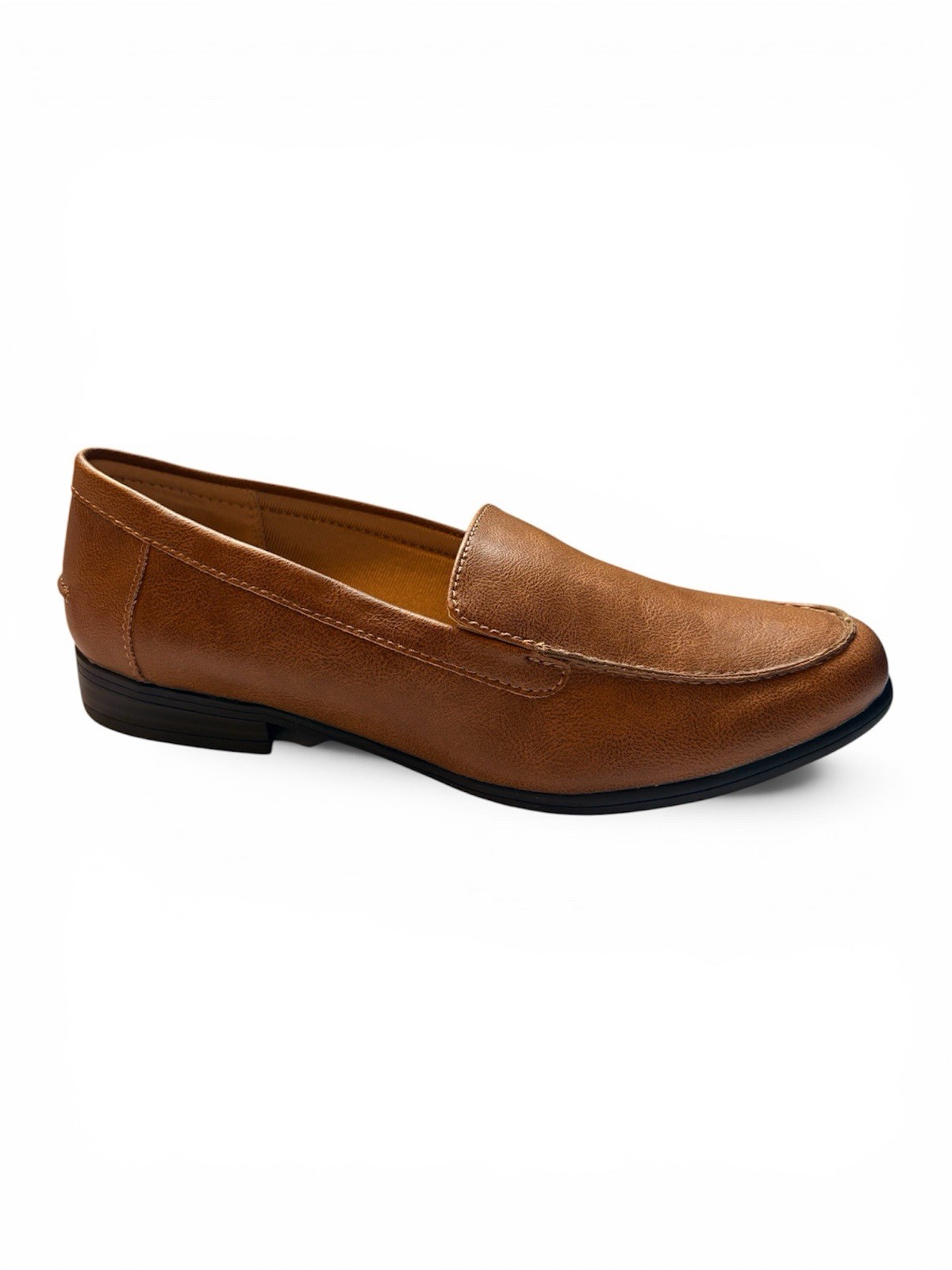 LifeStride Margot Loafers Women’s 8W Wide Tan Burnish Comfort Shoes Box