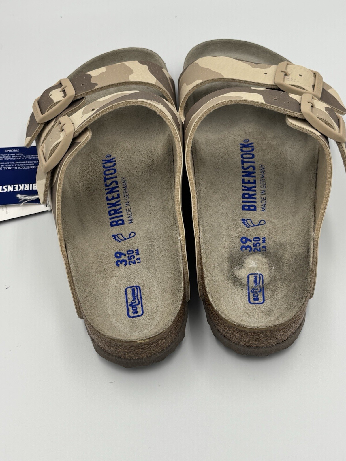 Birkenstock Arizona Desert Camo Sandals EU 39 US Women’s 8-8.5 New without box