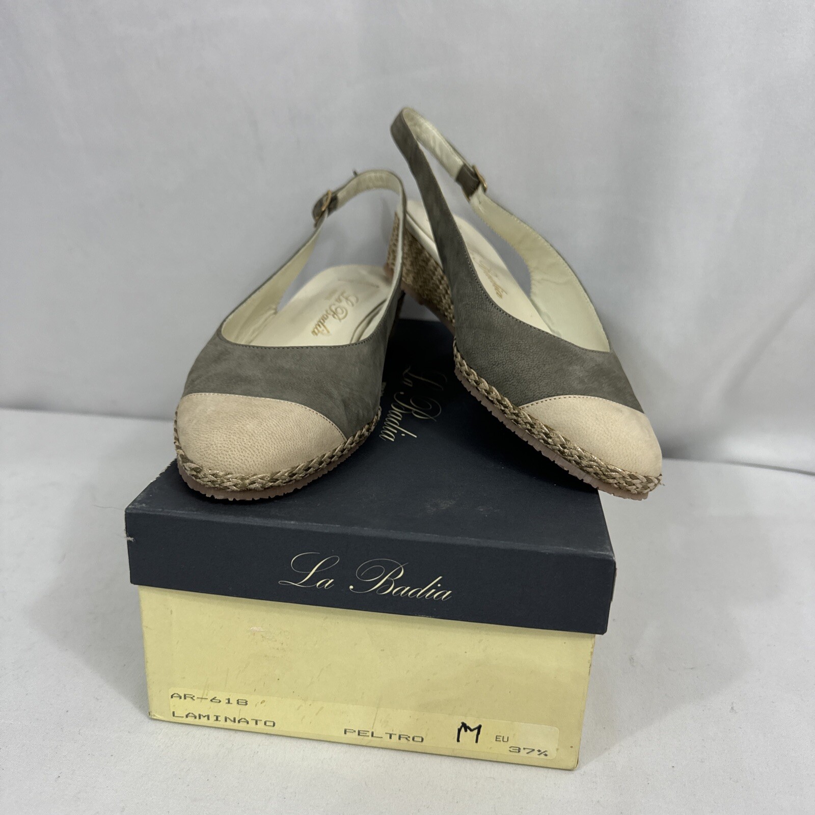 La Badia Firenze Women’s Mixed Color 37 1/2 Made in Italy
