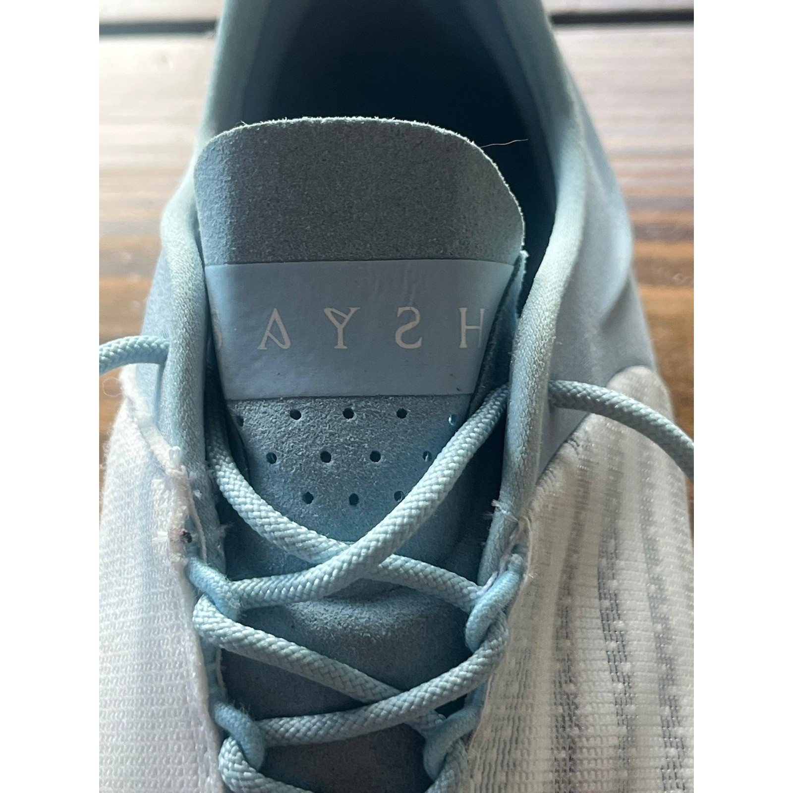 Saysh One Womens Sneakers Light Blue White Allyson Felix 10001003008 Size 8